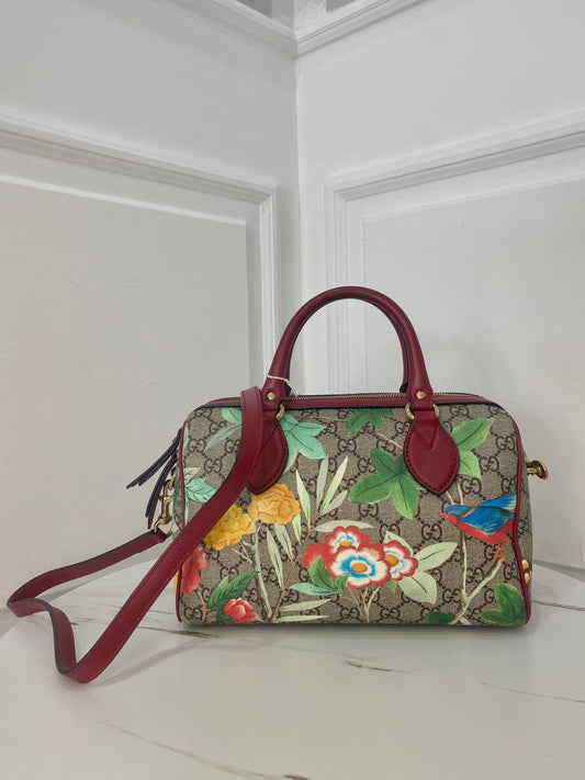 Gucci Tian GG Supreme Boston