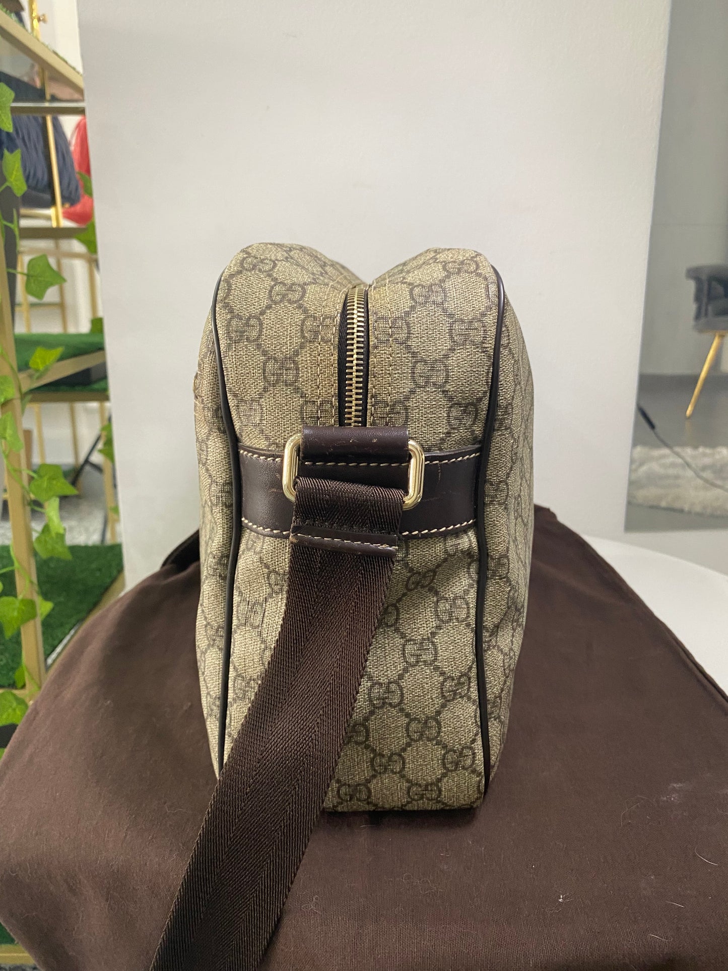 Borsa a tracolla Gucci Messenger GG