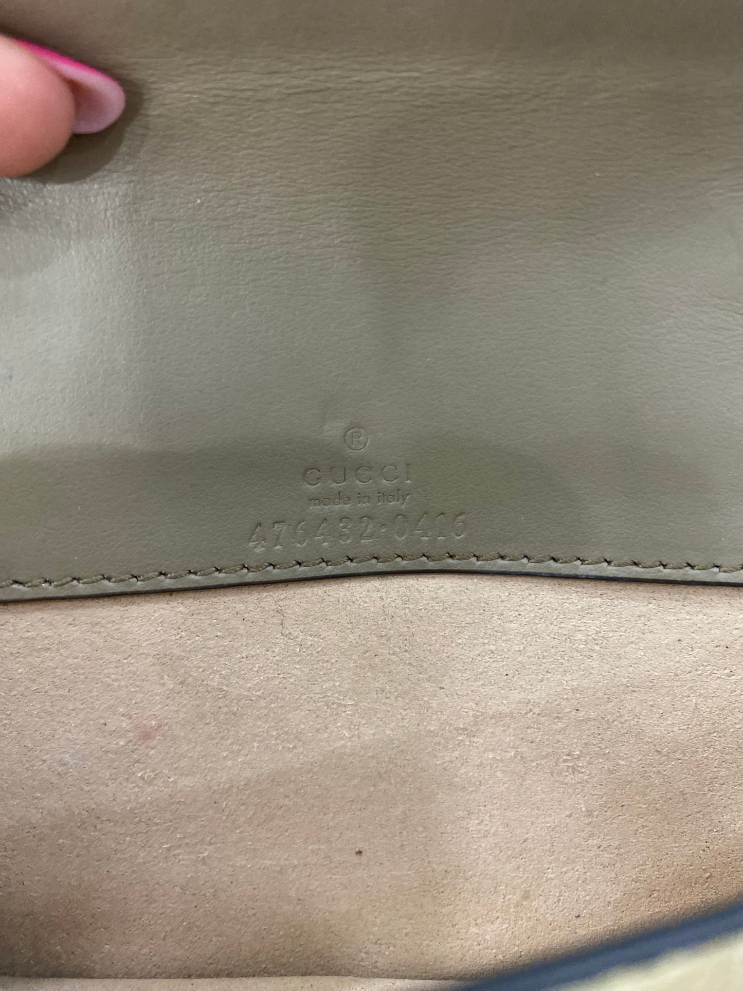 Borsa Gucci Mini Dionysus GG