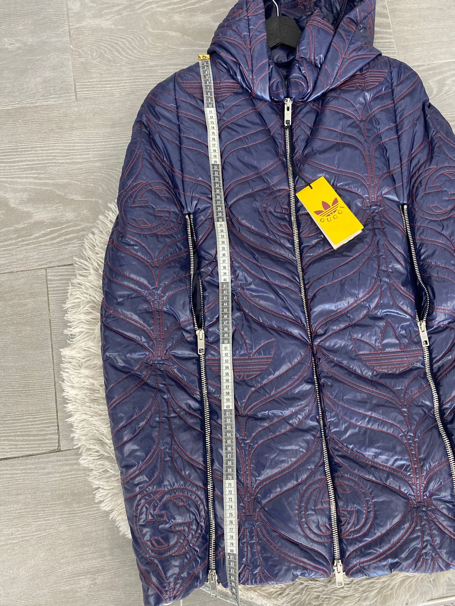 Piumino a Mantella Gucci X Adidas