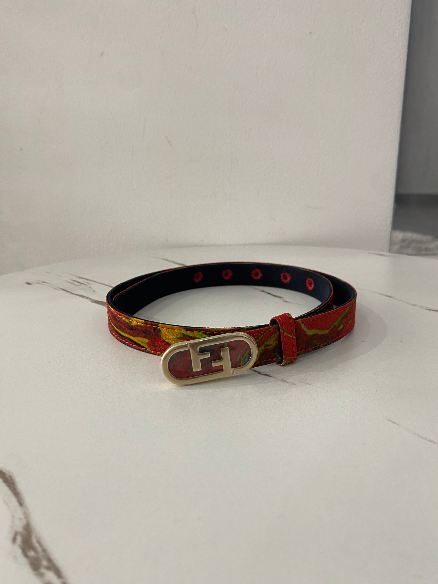 Cintura Fendi sottile FF 40