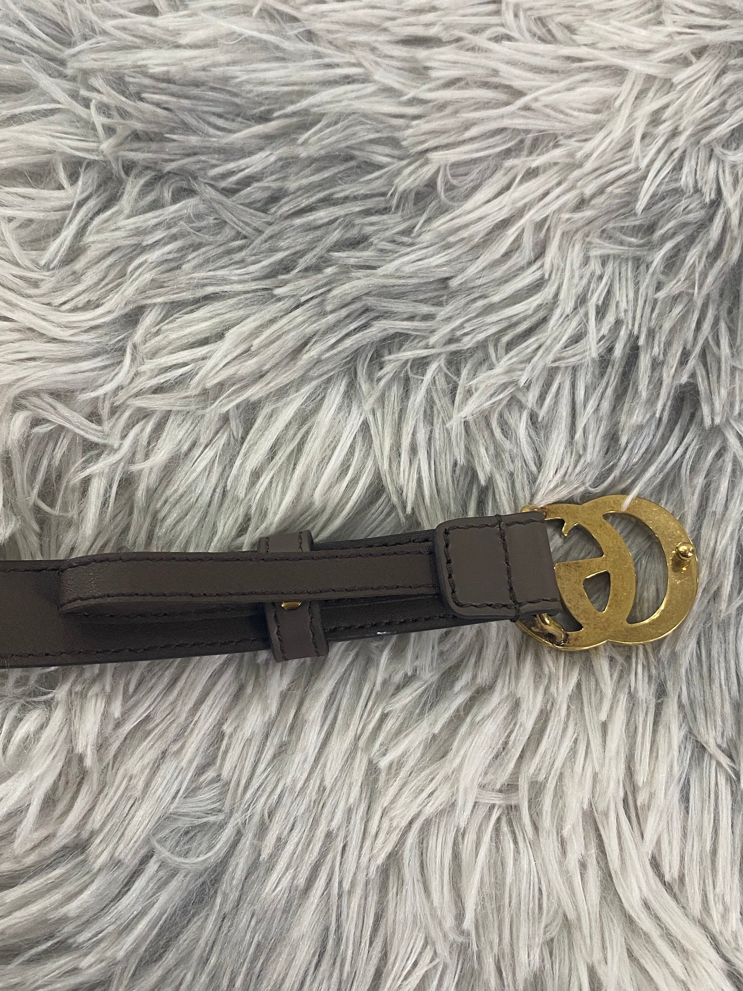 Cintura Gucci GG Sottile