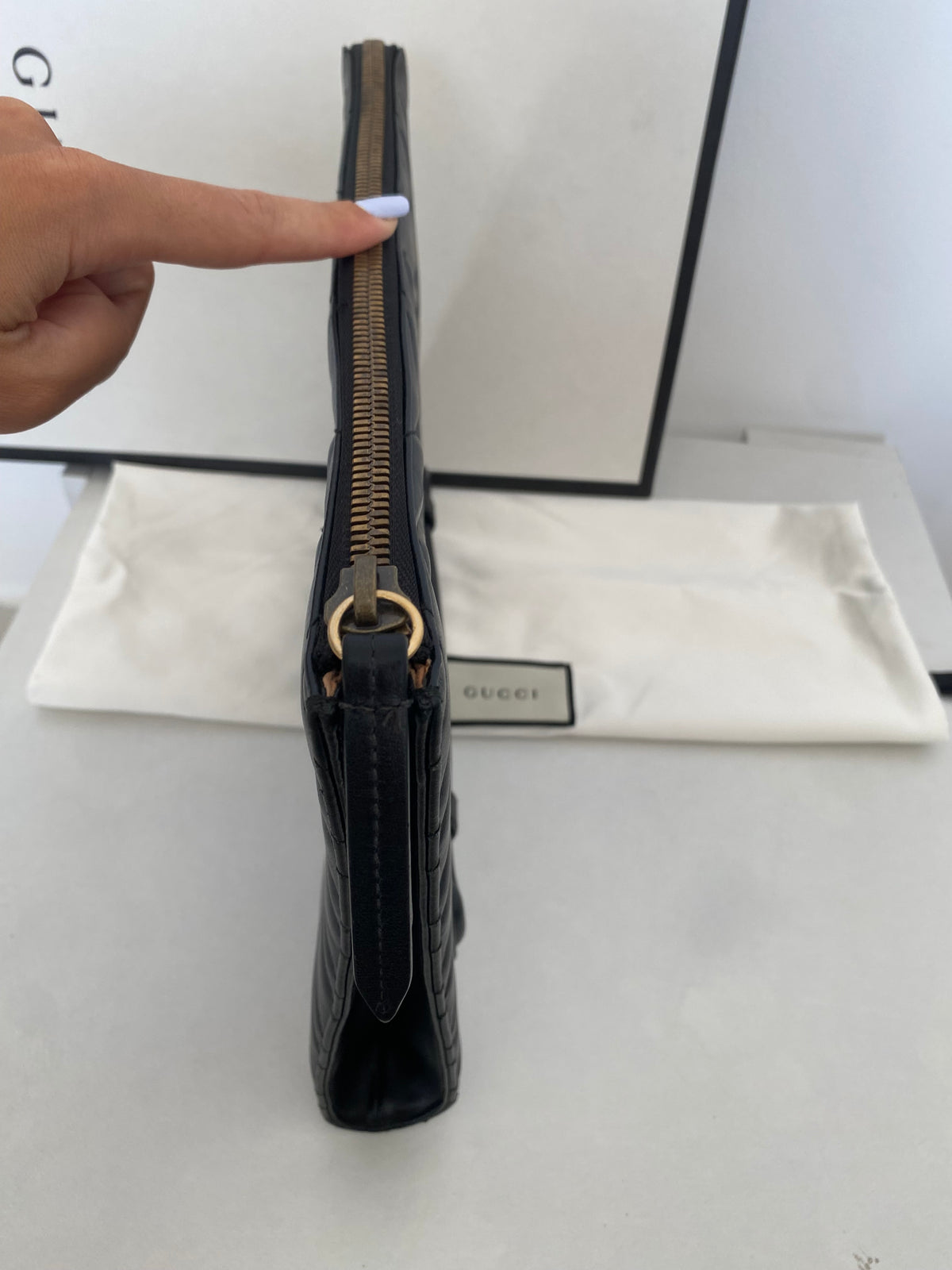 Pochette Gucci Marmont GG