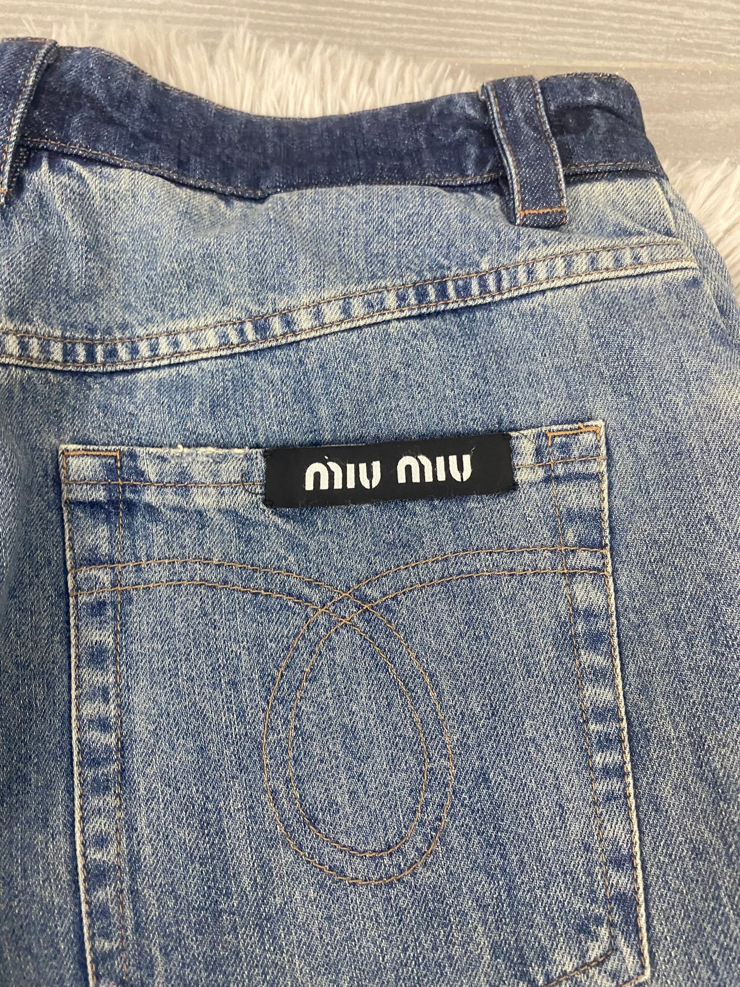 Pantalone Jeans Miu Miu