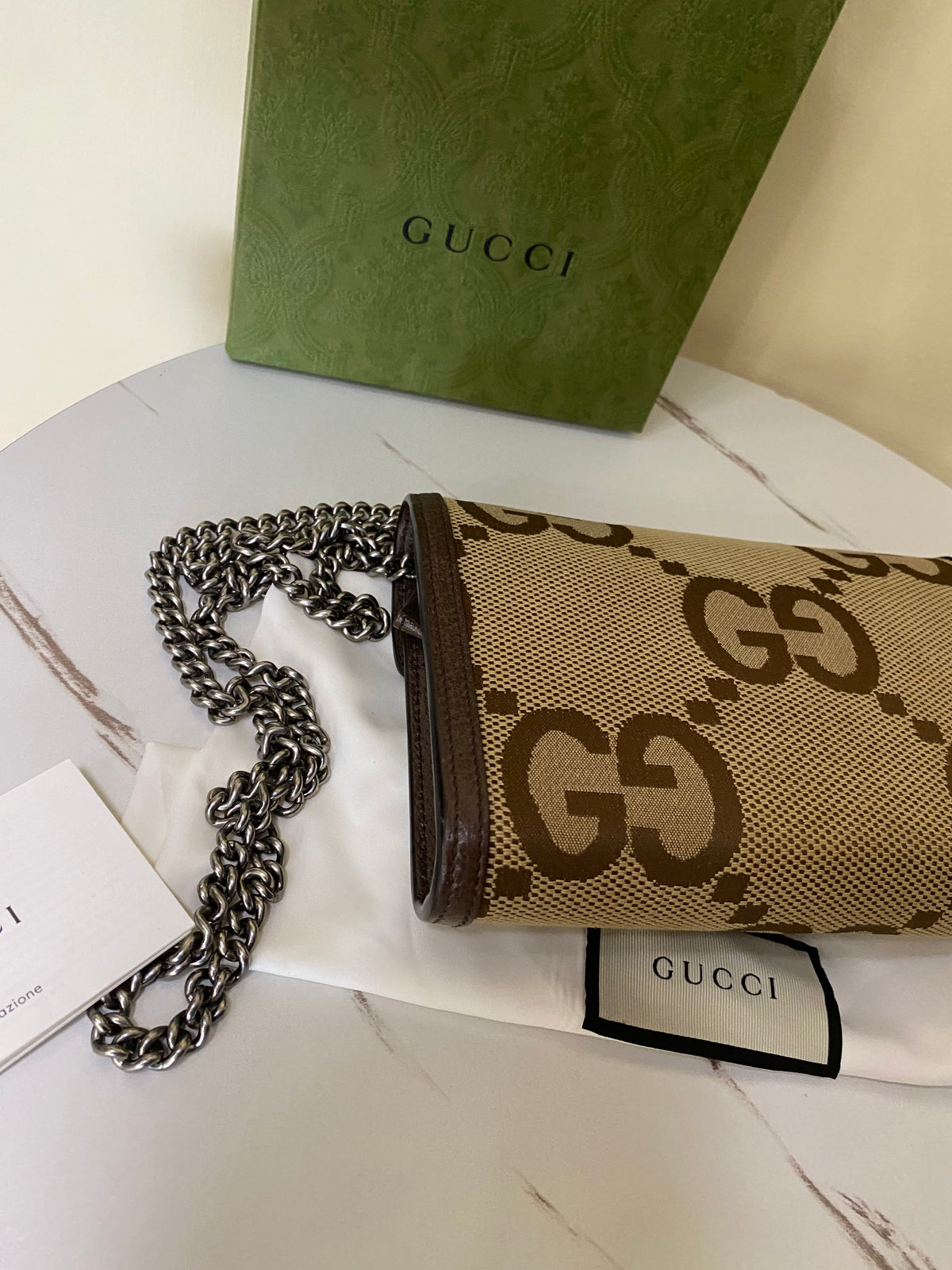 Borsa Gucci Dionysus Wallet Jumbo GG