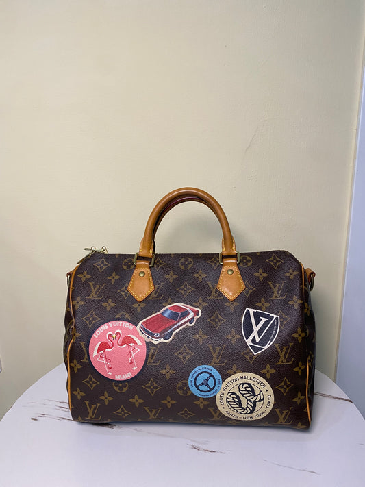Borsa Louis Vuitton Speedy 30 Bandouliere