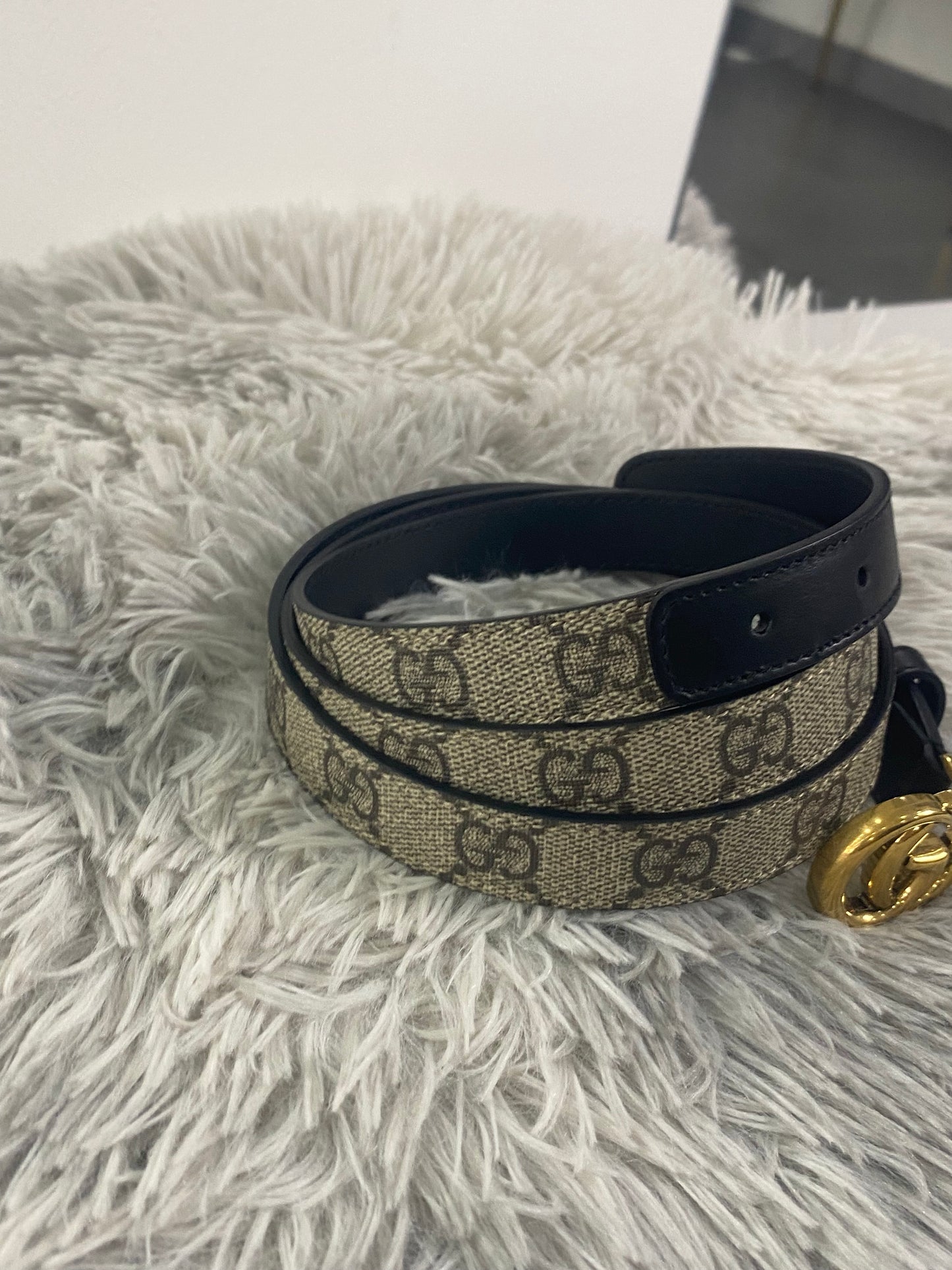 Cintura Gucci GG Sottile