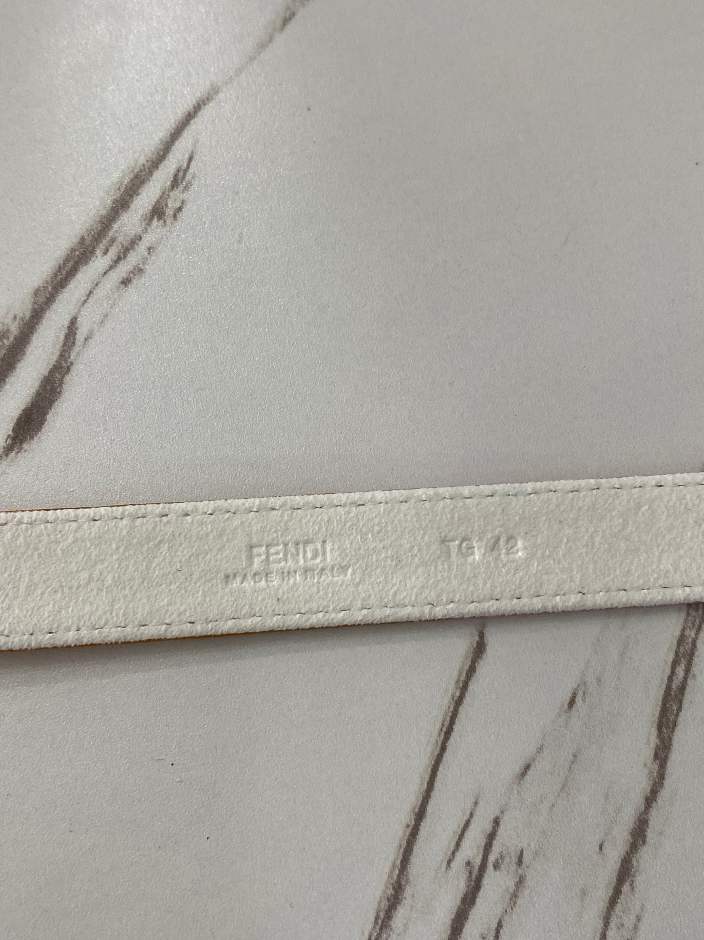 Cintura Fendi sottile FF 42