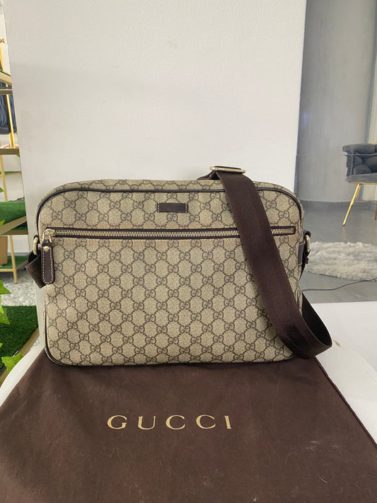 Borsa a tracolla Gucci Messenger GG