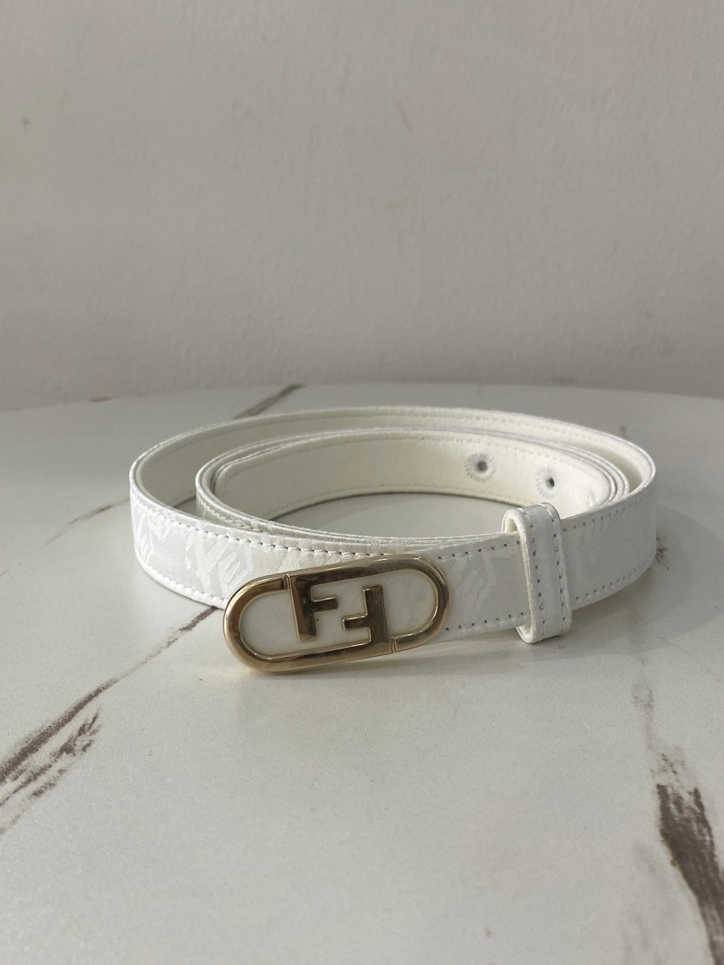Cintura Fendi sottile FF 46