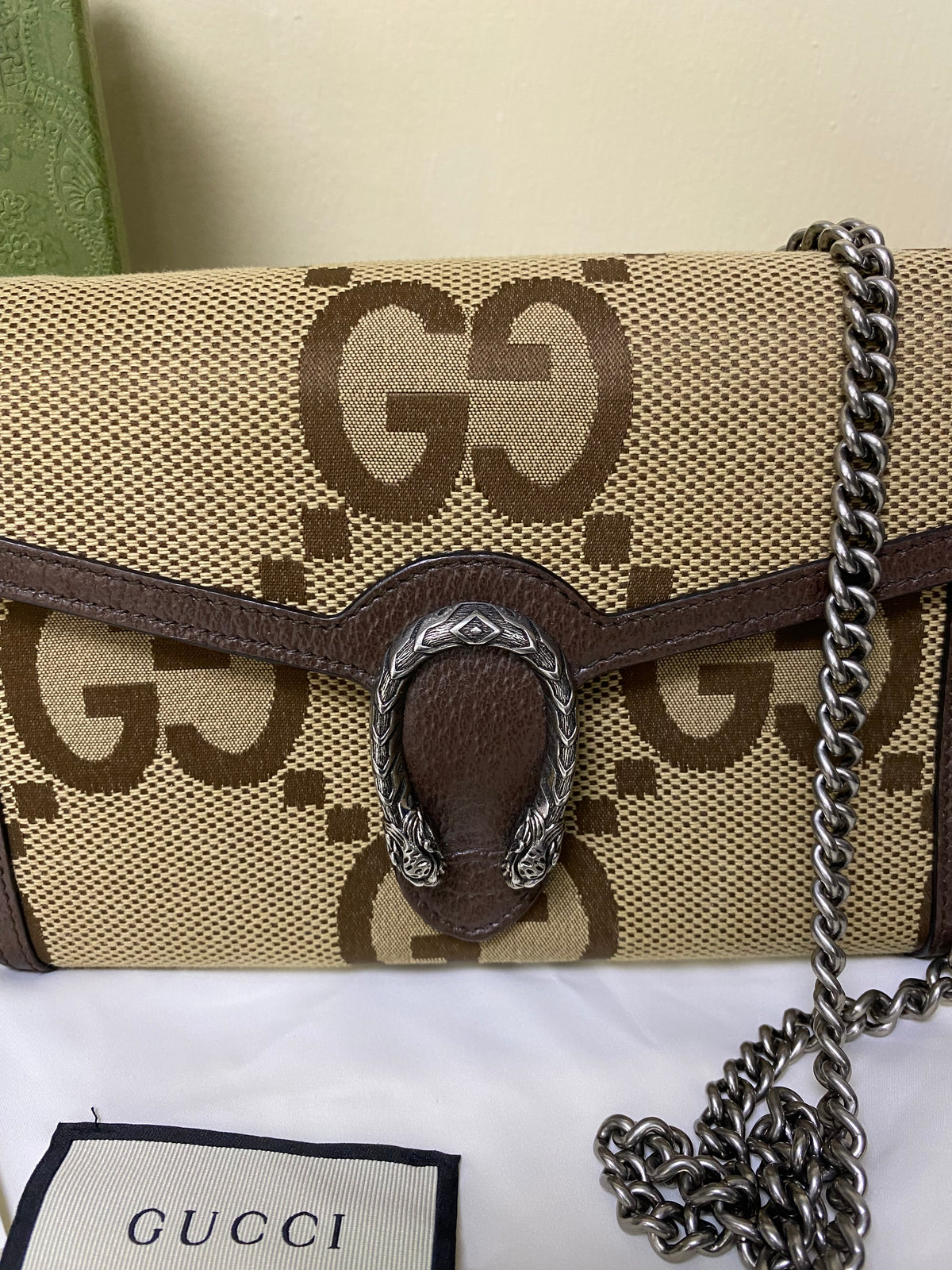 Borsa Gucci Dionysus Wallet Jumbo GG