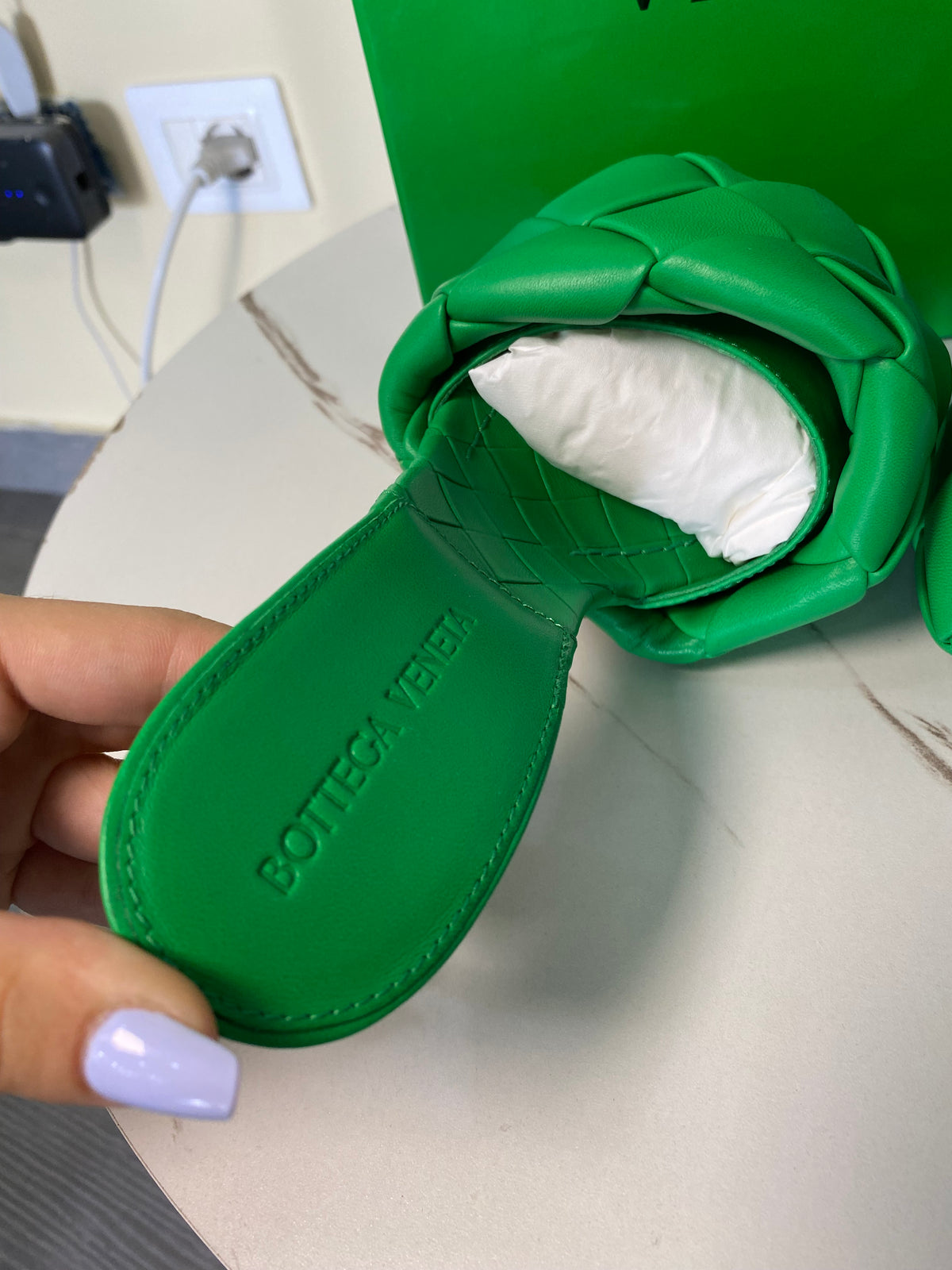 Sandali Bottega Veneta Mule Lido