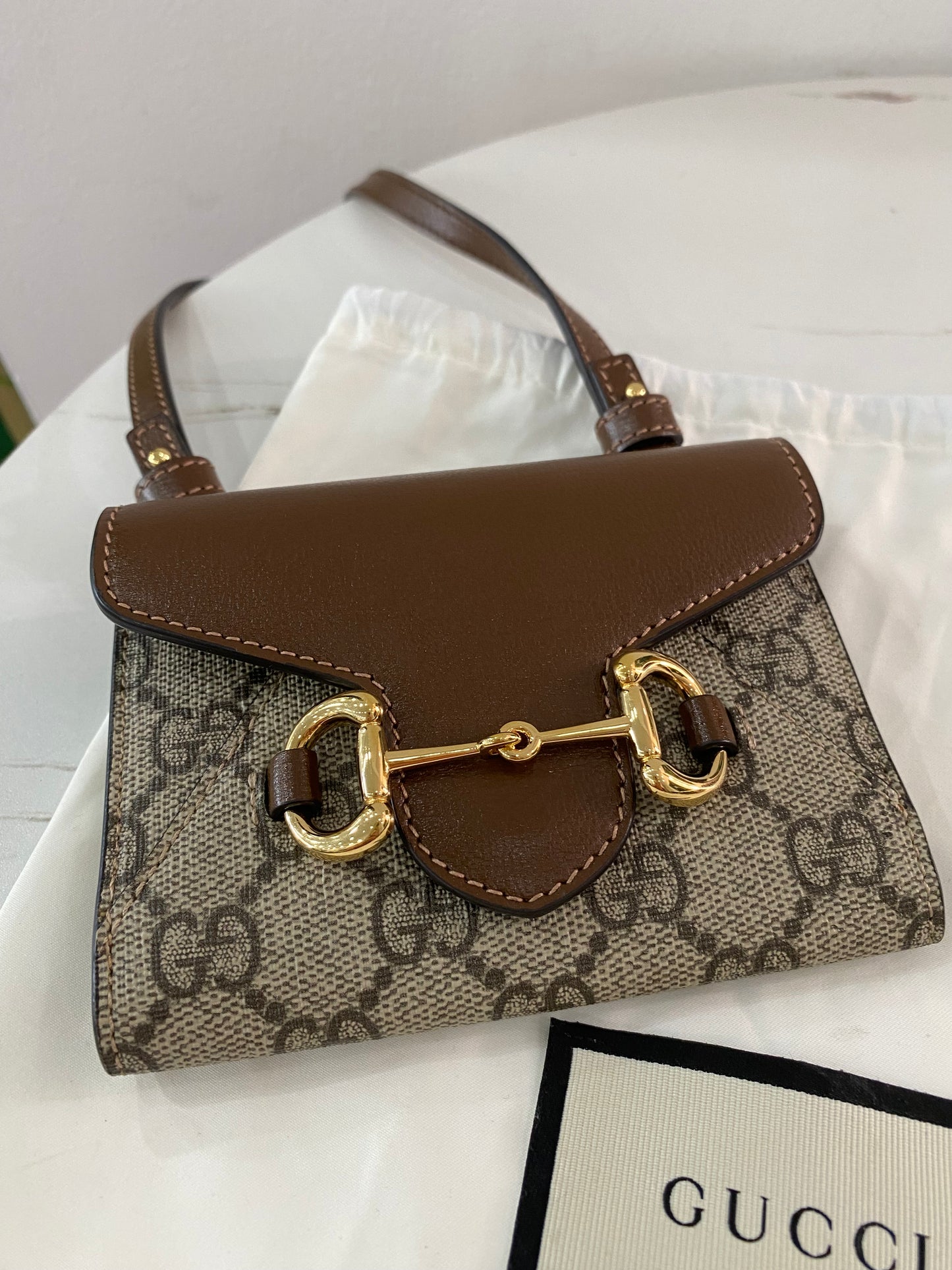 Portafoglio a Tracolla Gucci Horsebit