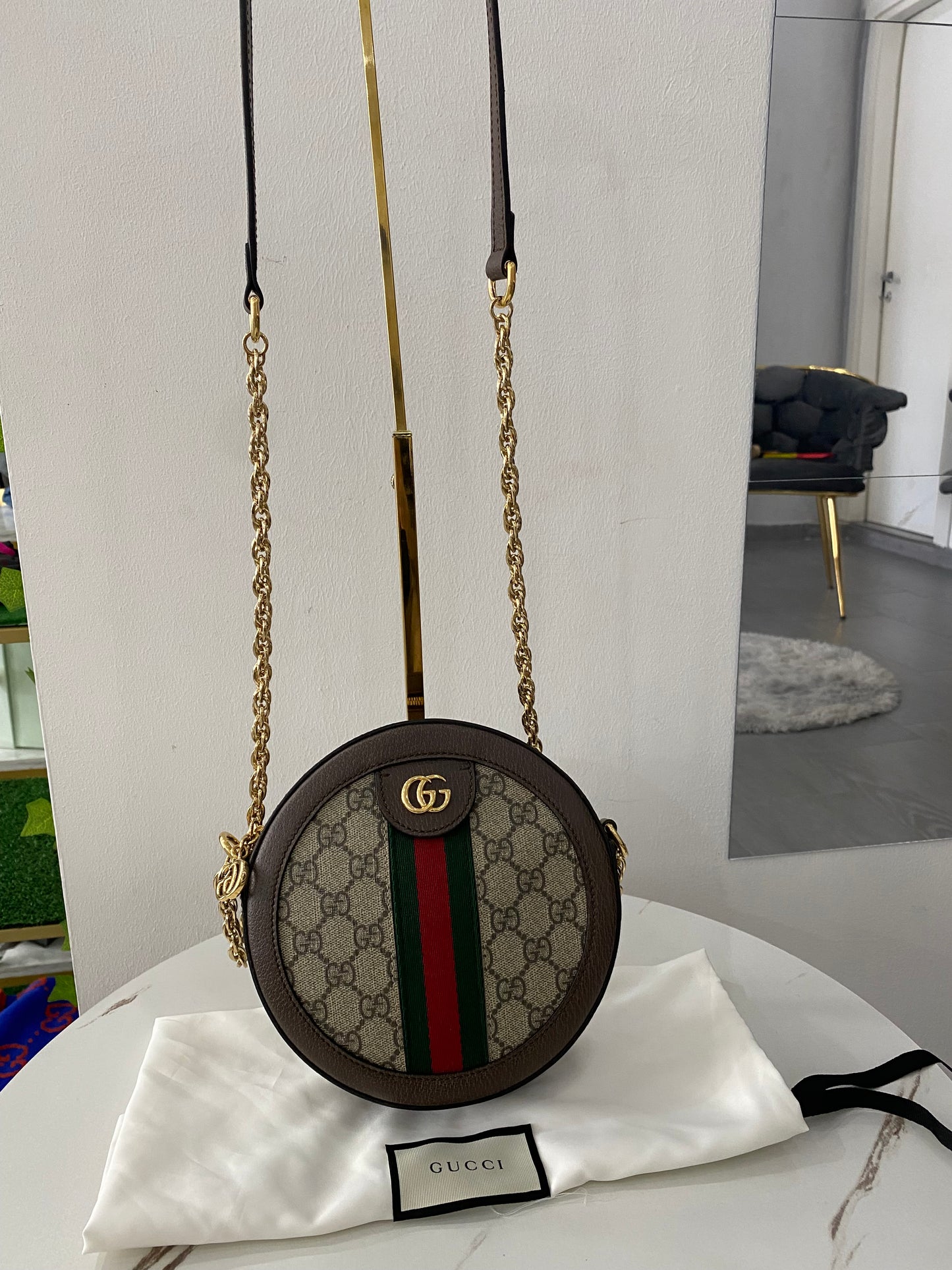 Borsa Gucci Ophidia Round