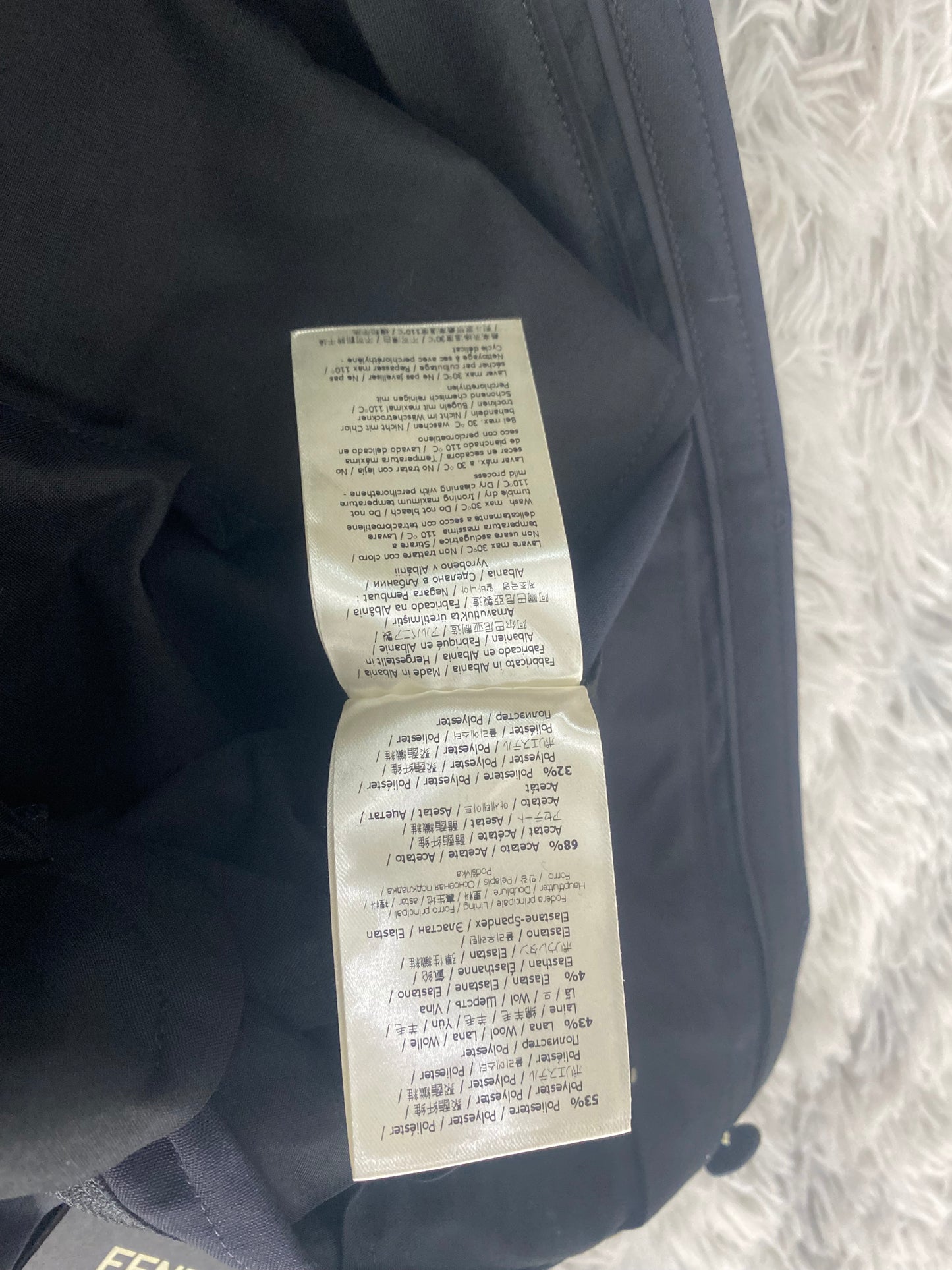 Pantalone Classico Fendi