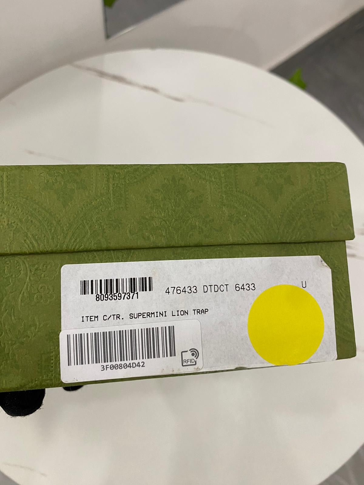 Gucci Super Mini Lion Trap