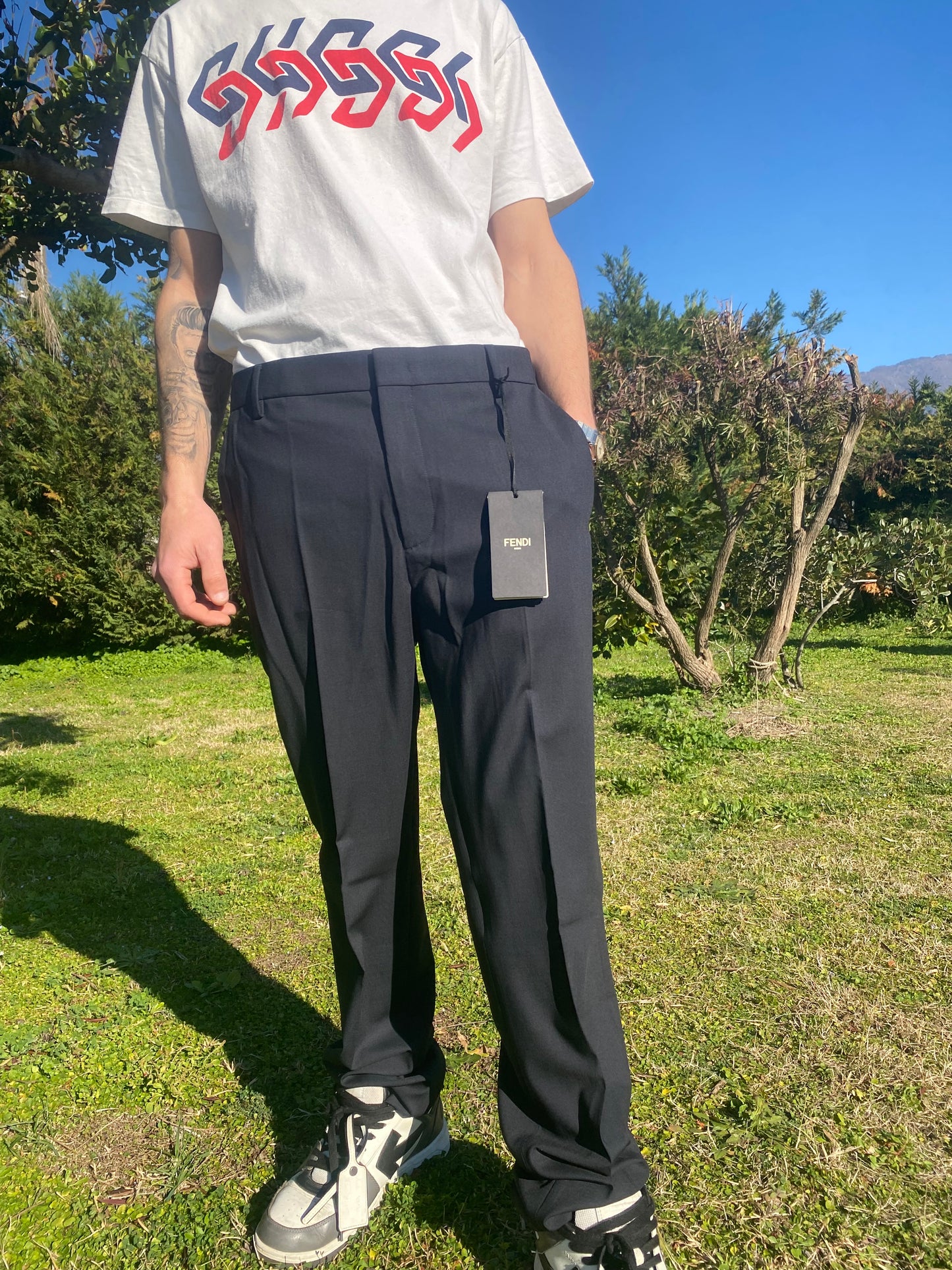 Pantalone Classico Fendi