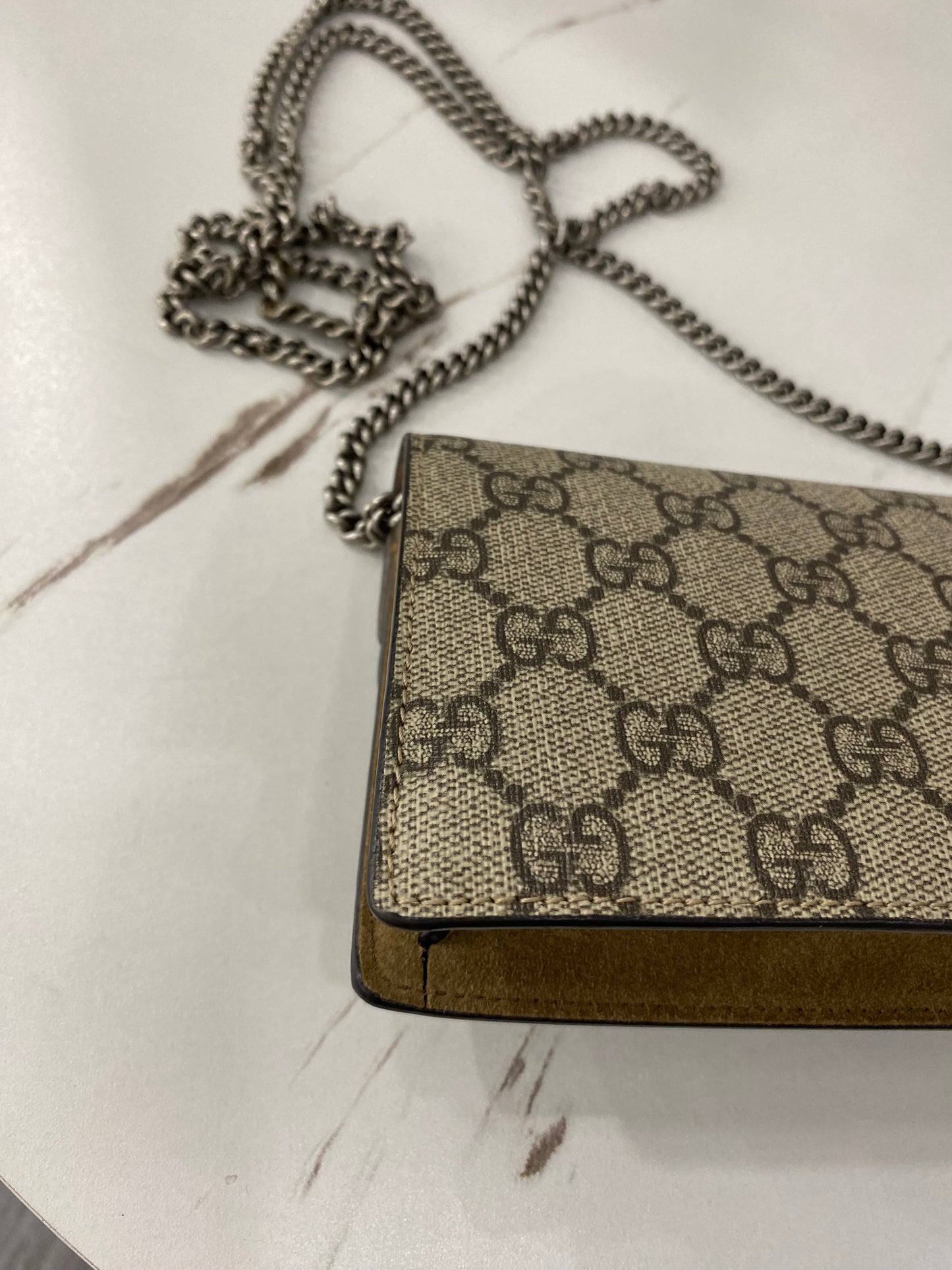 Borsa Gucci Mini Dionysus GG