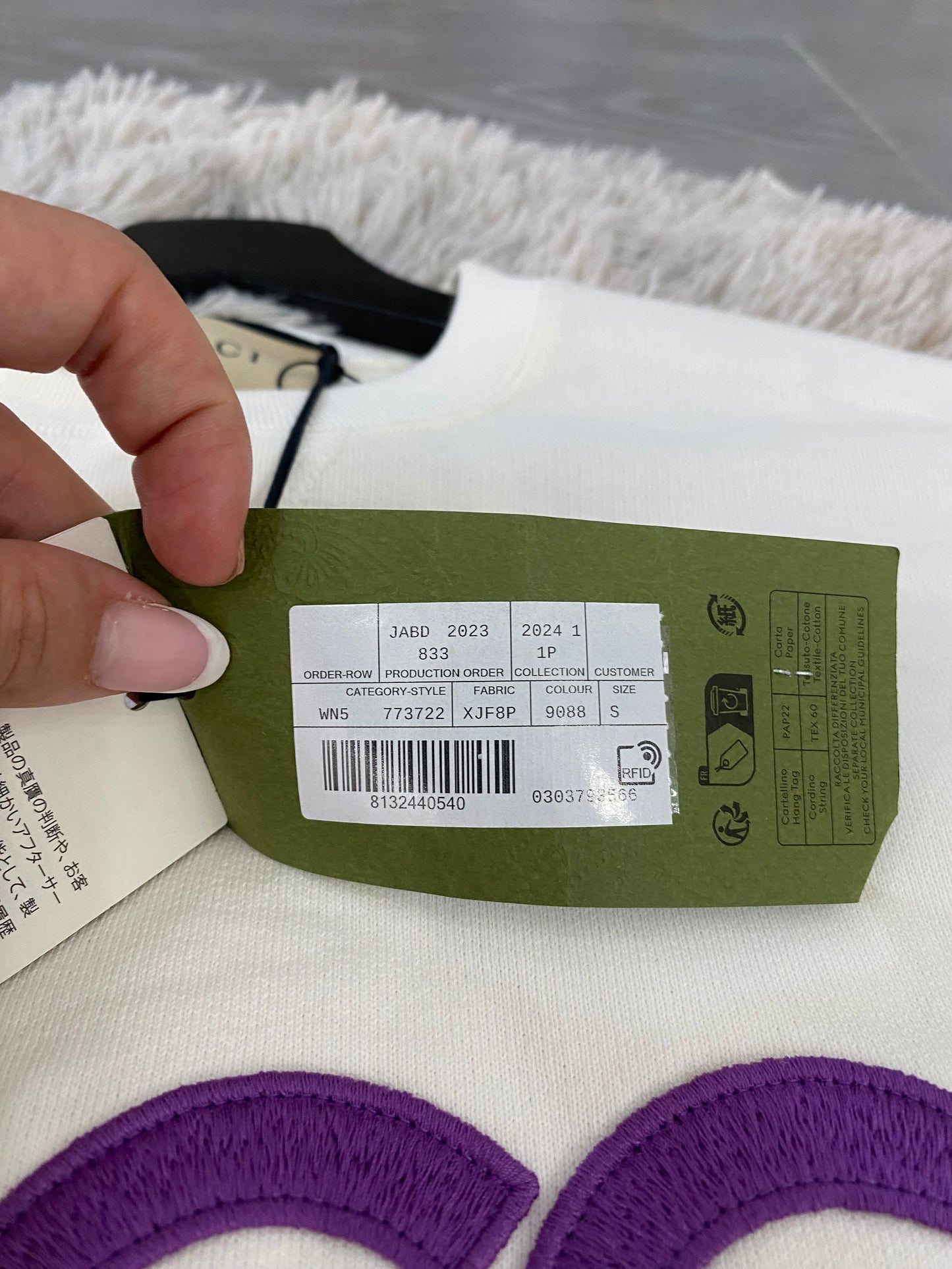 T-shirt Felpa corta Gucci