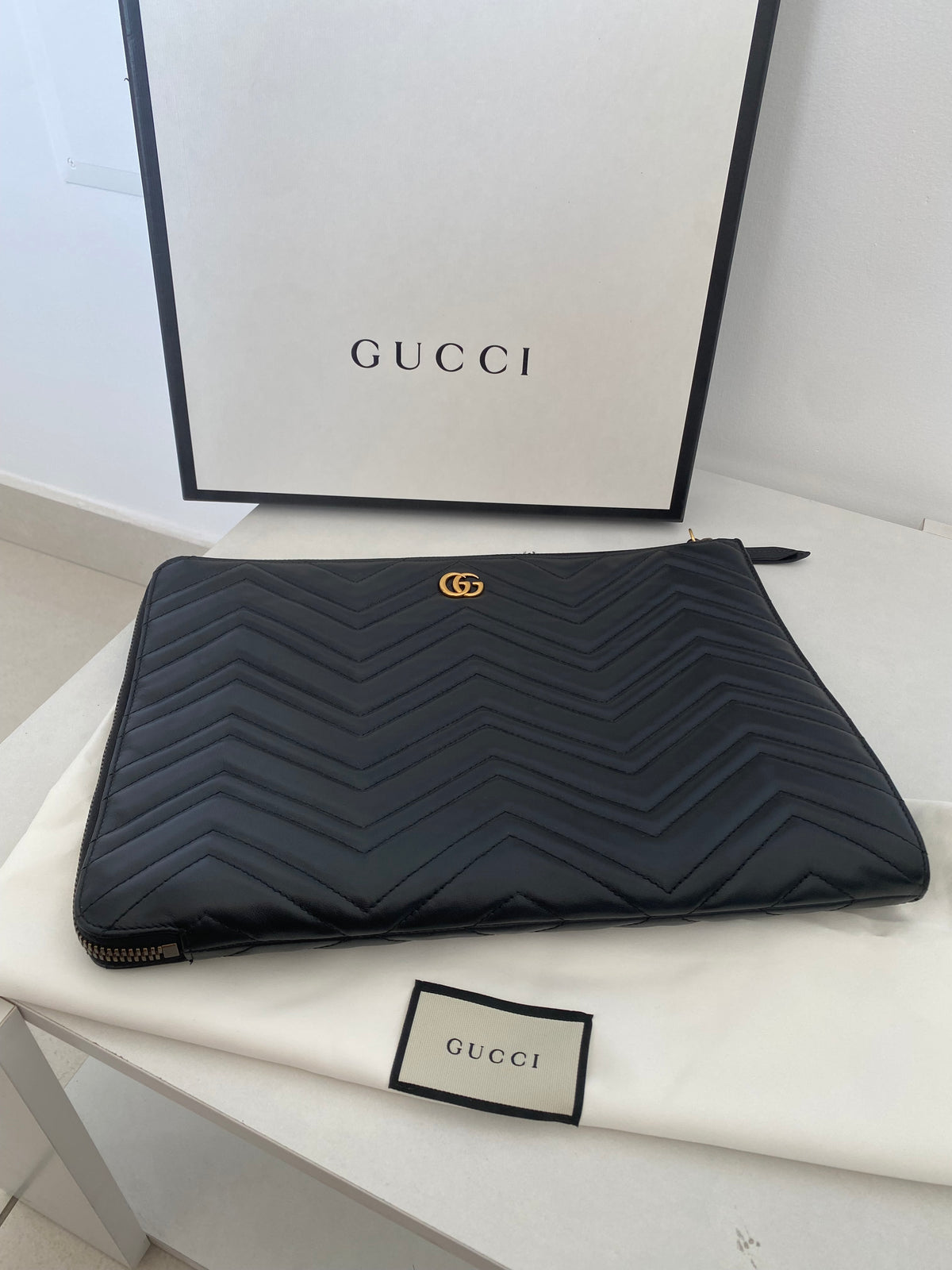 Pochette Gucci Marmont GG
