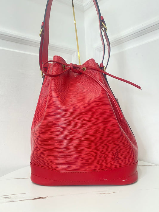 Louis Vuitton Noé Epi Rosso