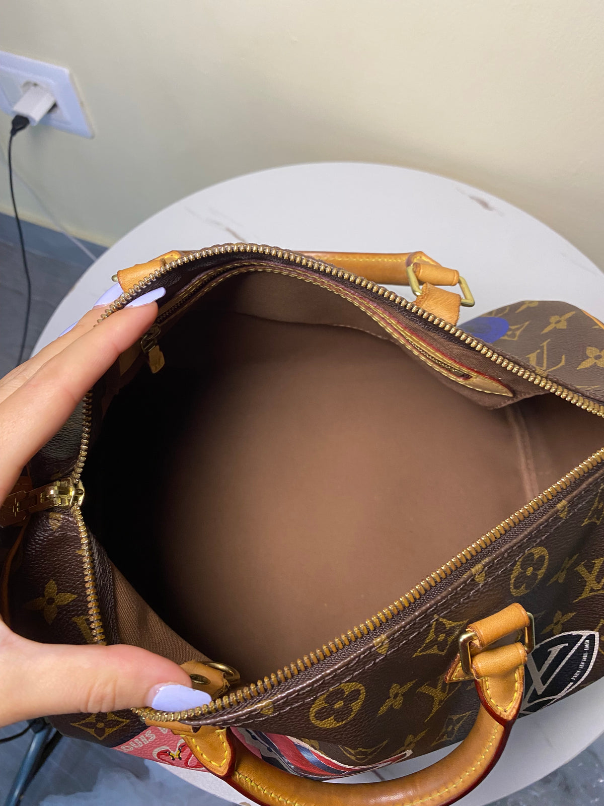 Borsa Louis Vuitton Speedy 30 Bandouliere