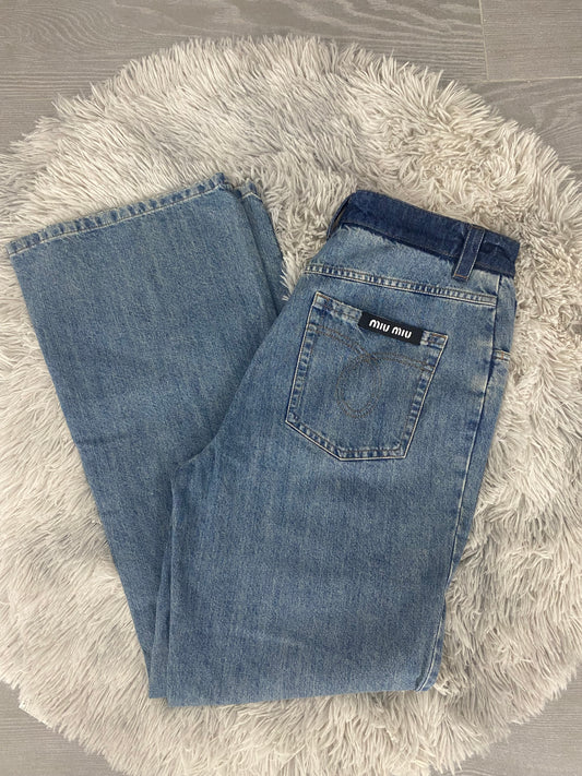 Pantalone Jeans Miu Miu