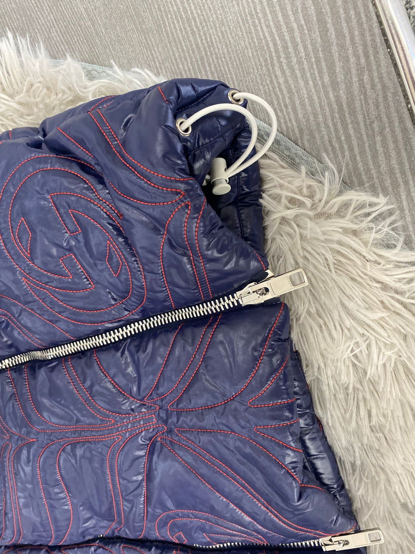 Piumino a Mantella Gucci X Adidas