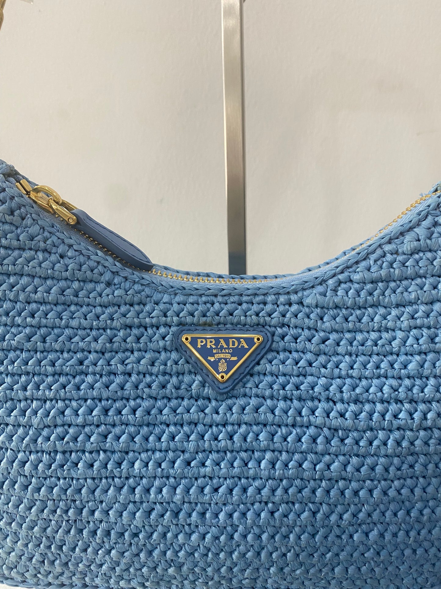 Borsa Prada Re-Edition 2005 in crochet