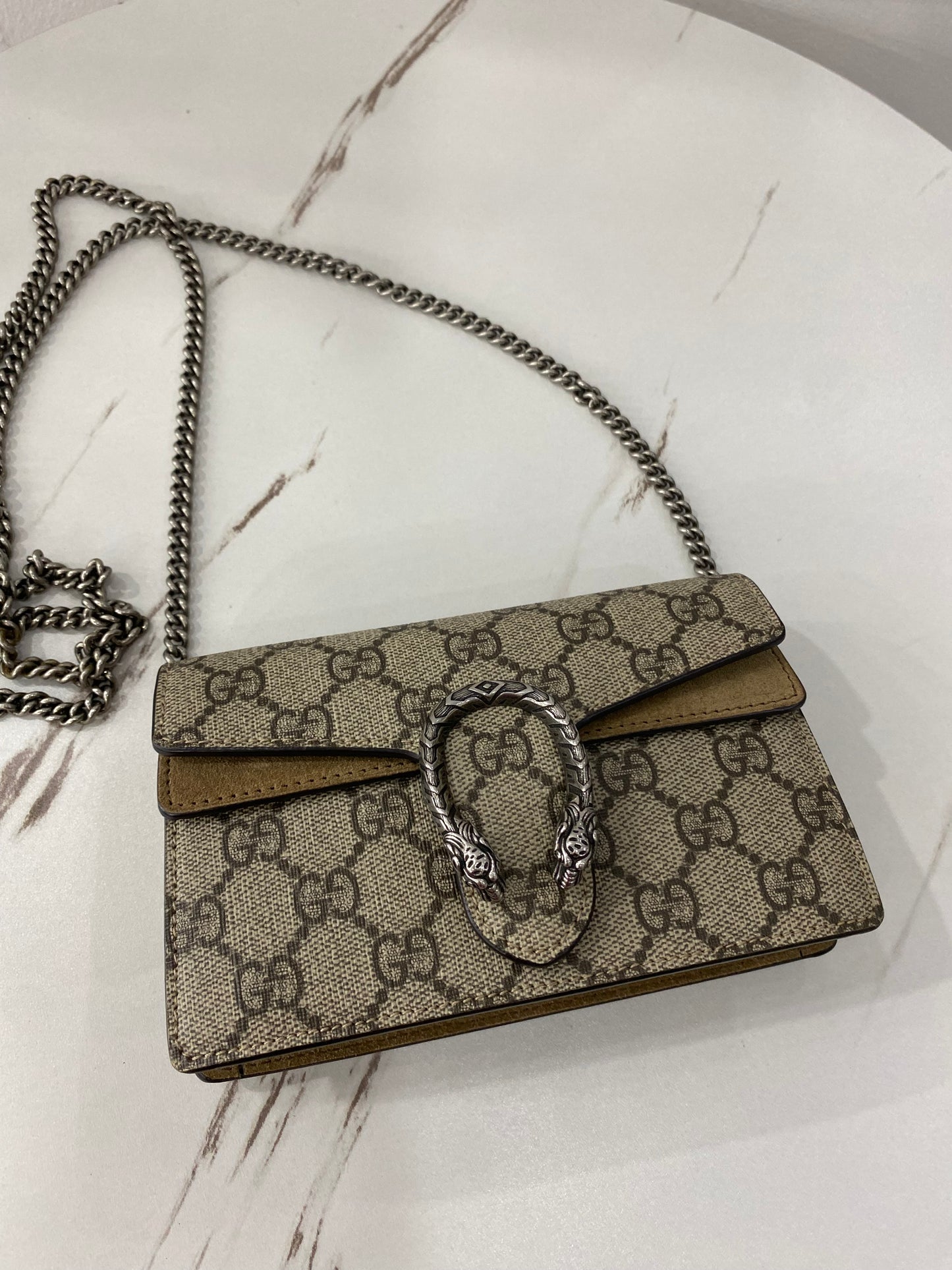 Borsa Gucci Mini Dionysus GG