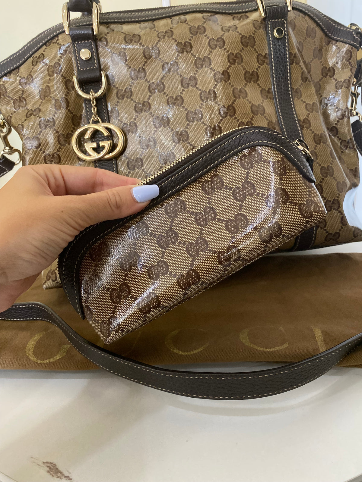 Borsa Gucci Crystal