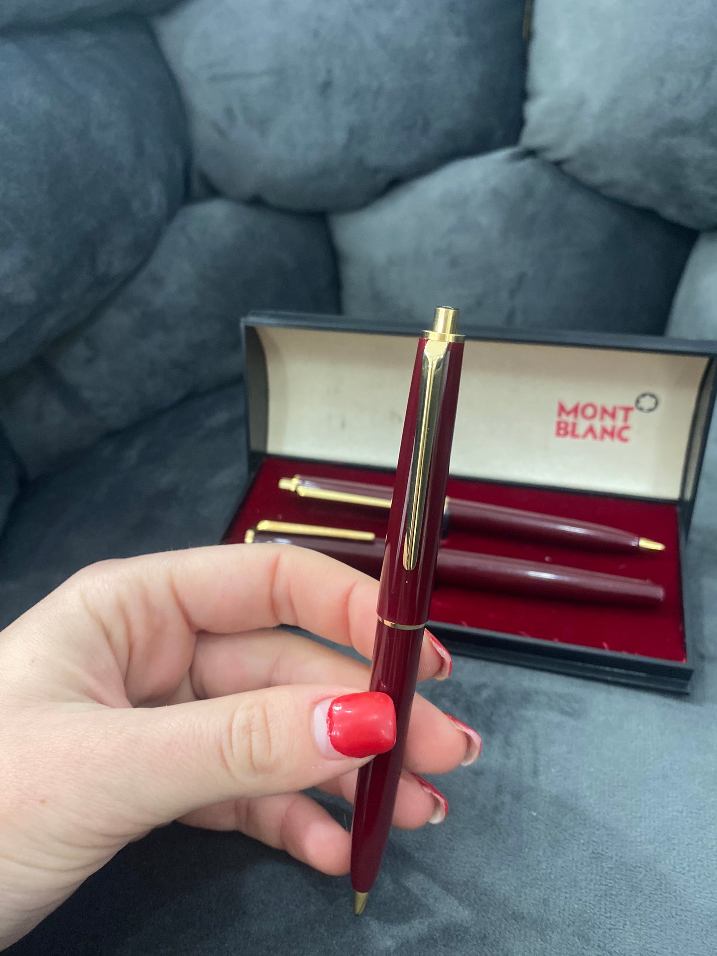 set penna e matite Montblanc vintage