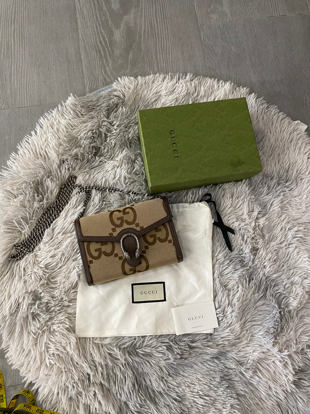 Borsa Gucci Dionysus Wallet Jumbo GG