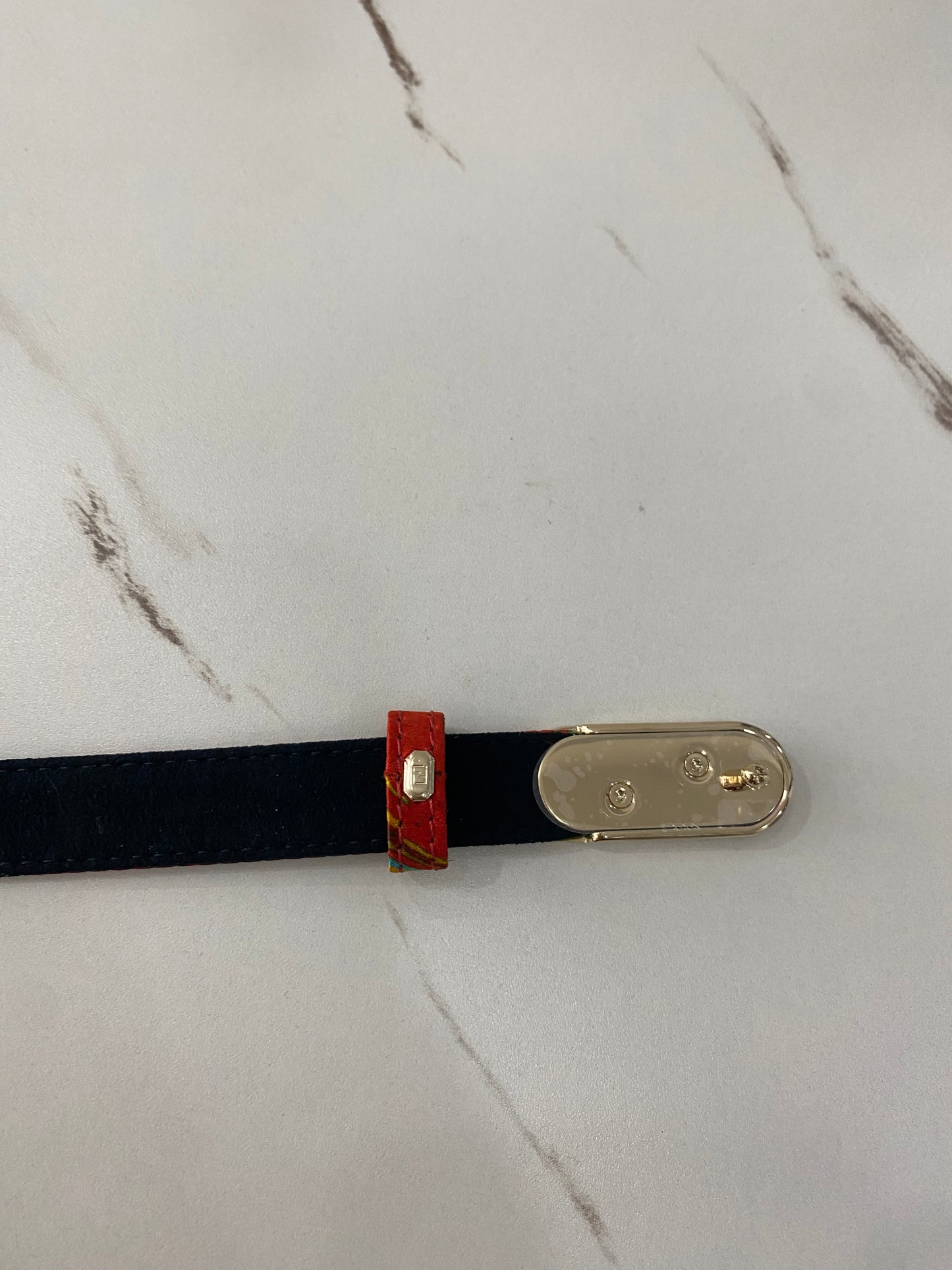 Cintura Fendi sottile FF 40
