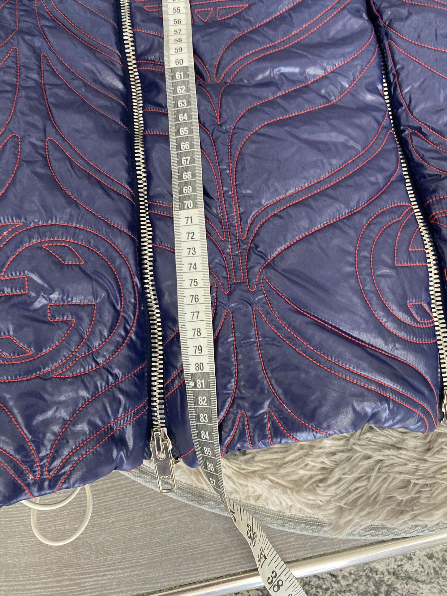 Piumino a Mantella Gucci X Adidas