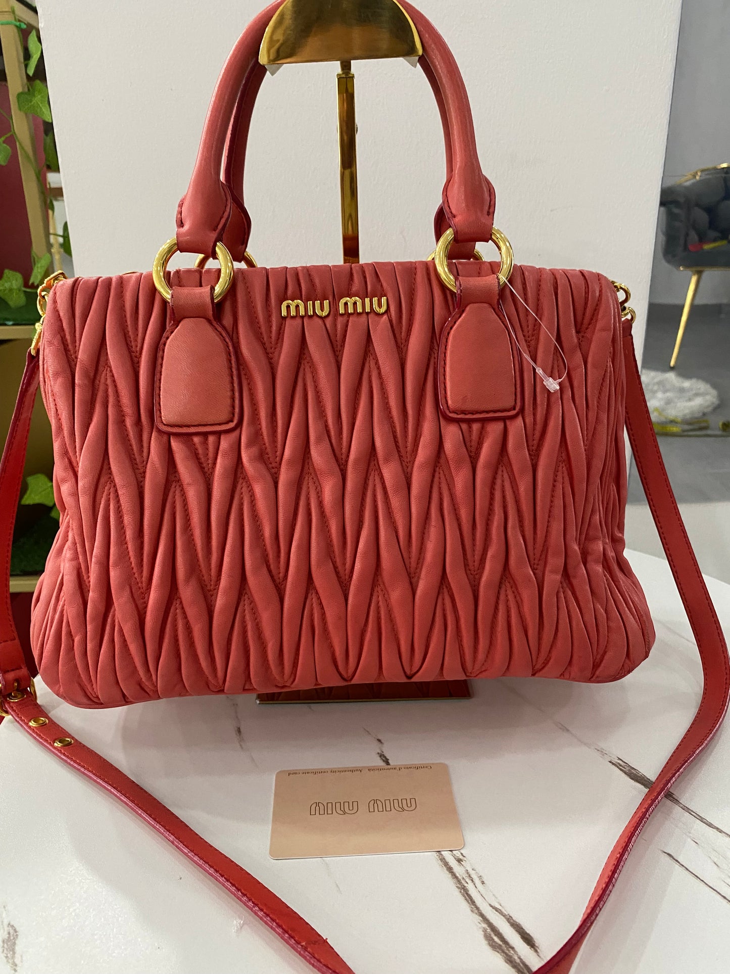 Borsa Miu Miu Tote Matelassé