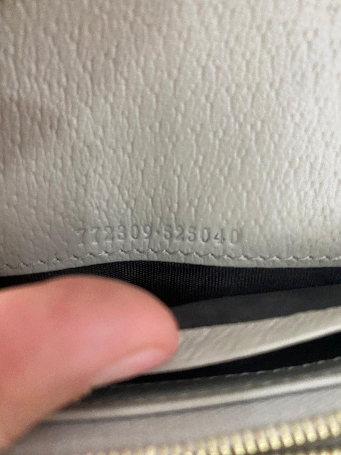 Portafoglio con tracolla Gucci Ophidia GG