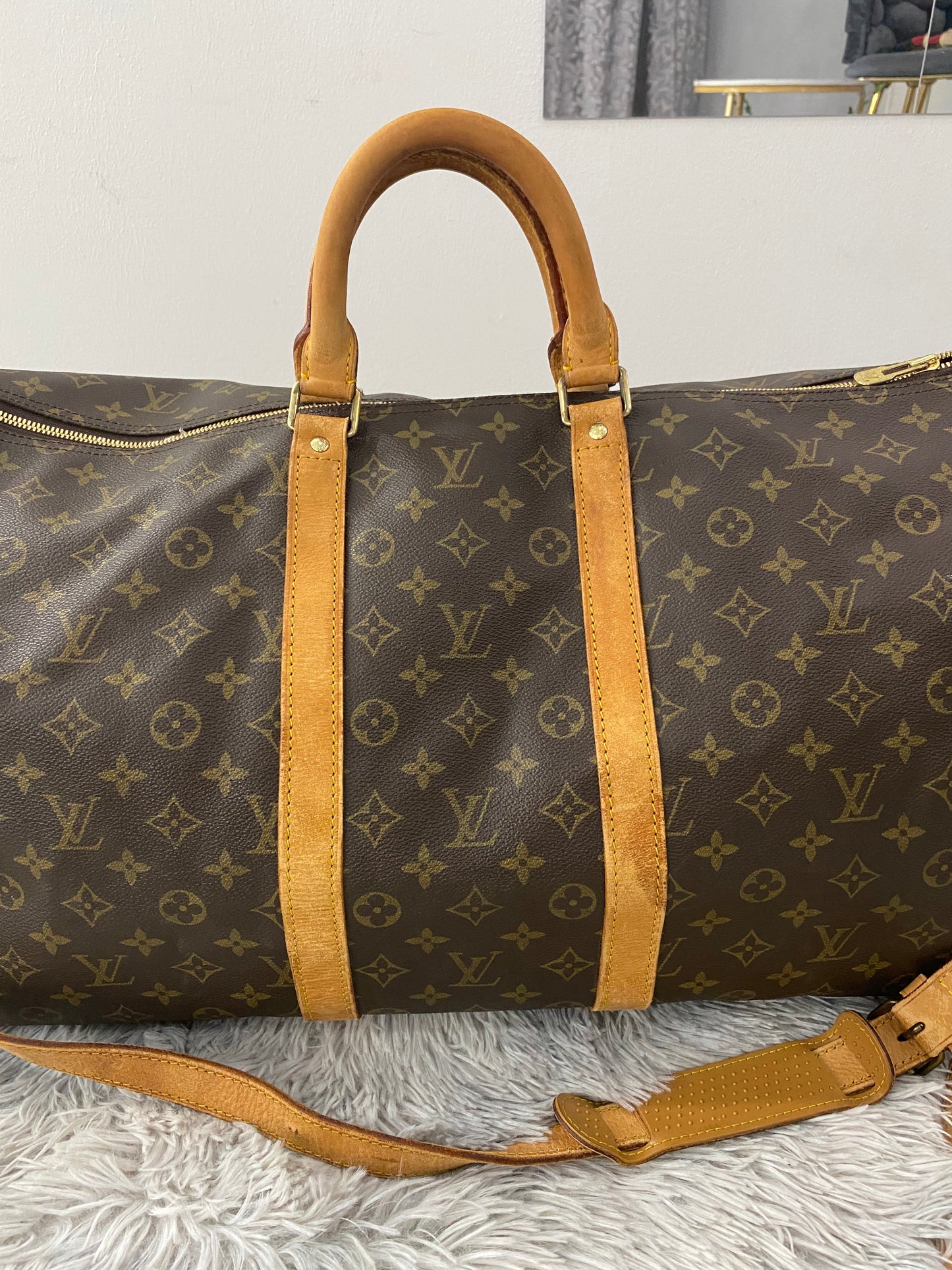 Borsone Louis Vuitton Keepall 55 Bandouliere