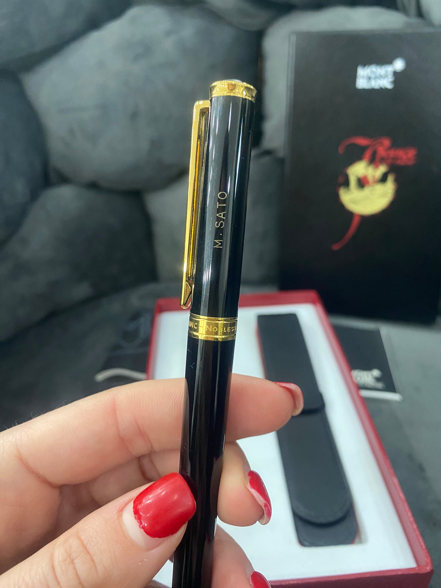 Set Penna Montblanc Noblesse Oblige