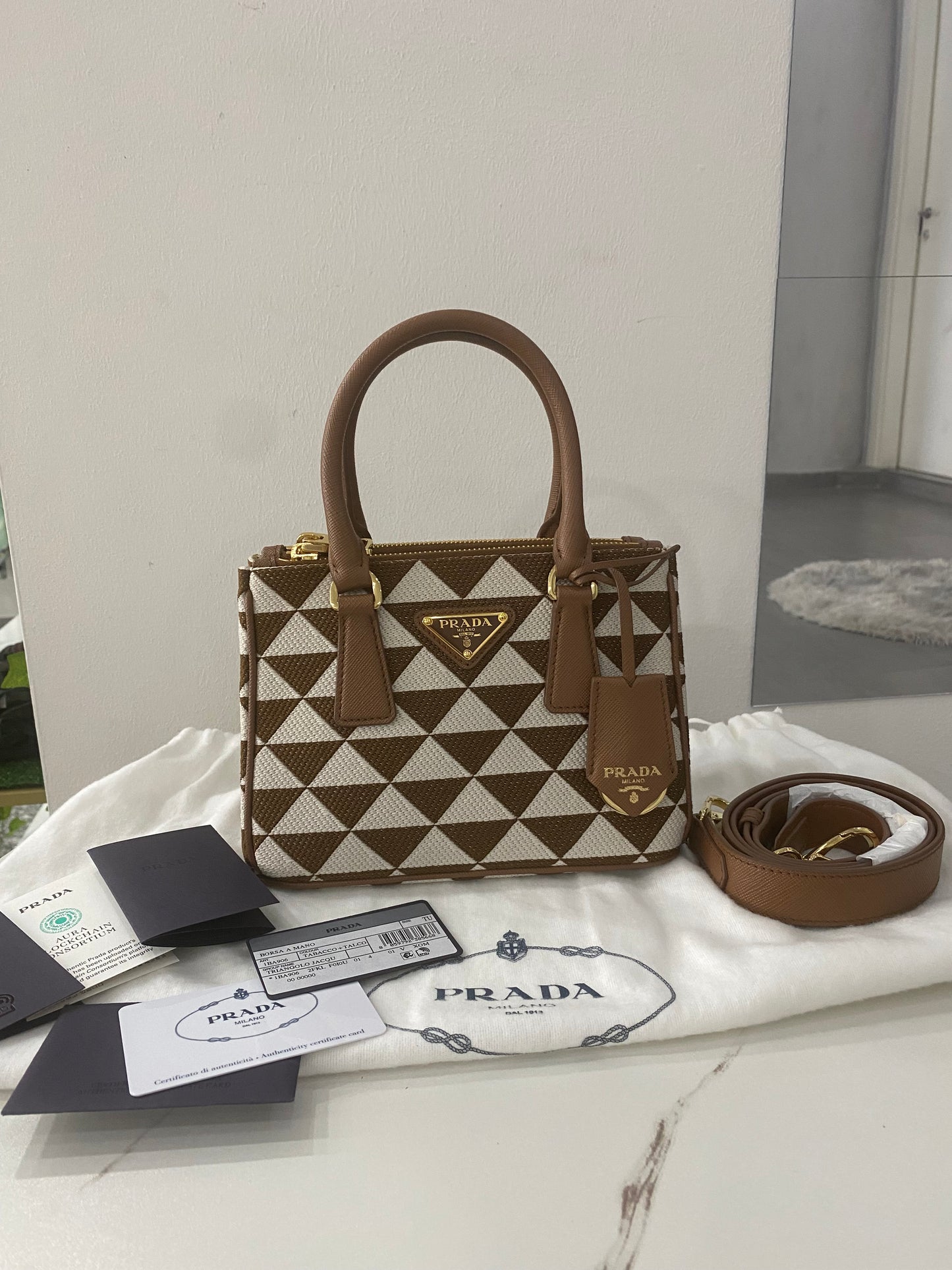 Borsa Prada Galleria Symbole
