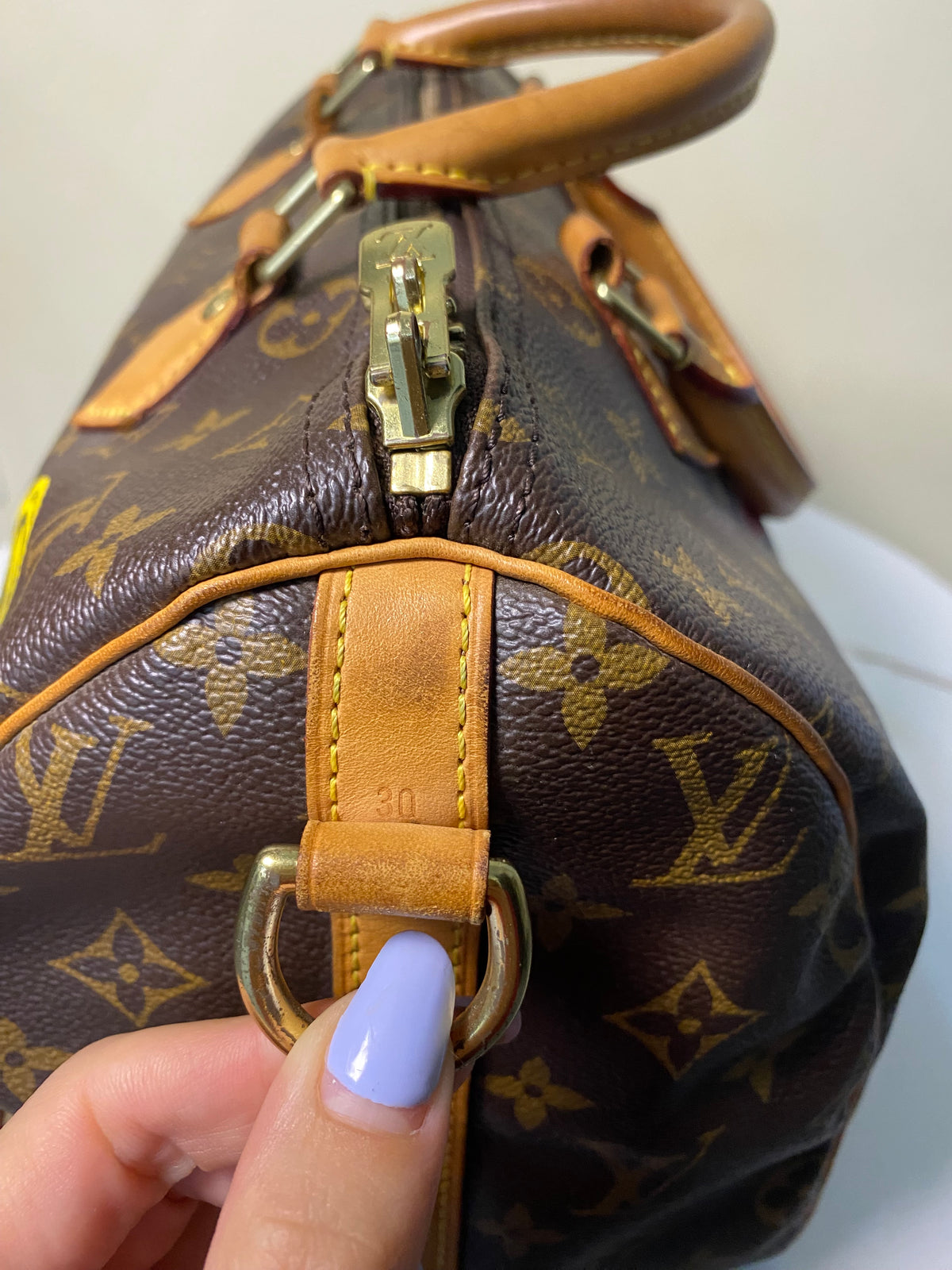 Borsa Louis Vuitton Speedy 30 Bandouliere