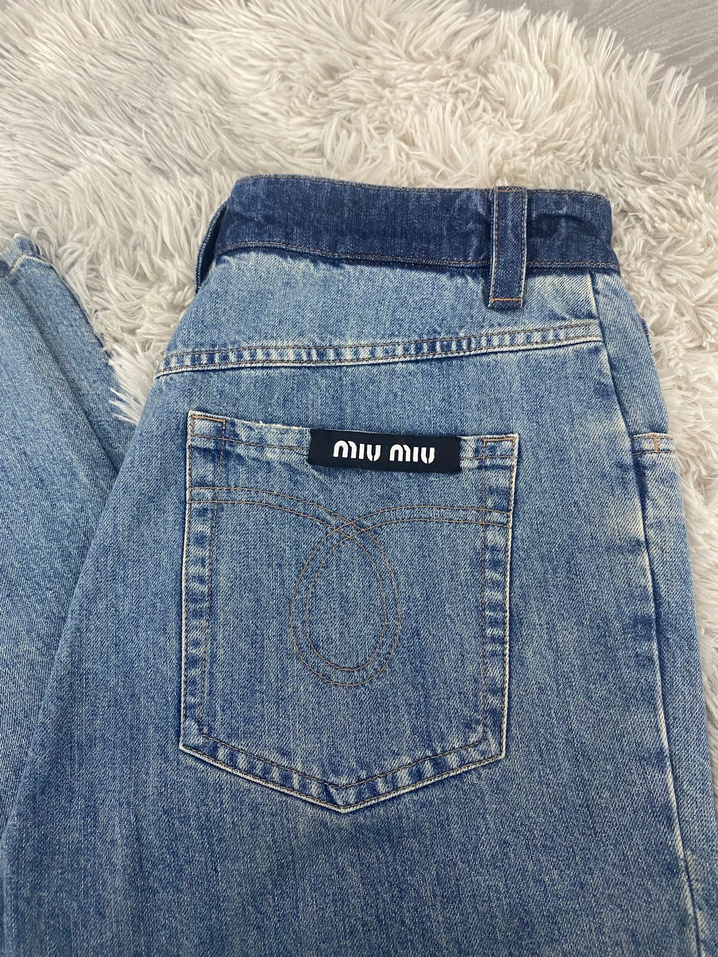 Pantalone Jeans Miu Miu