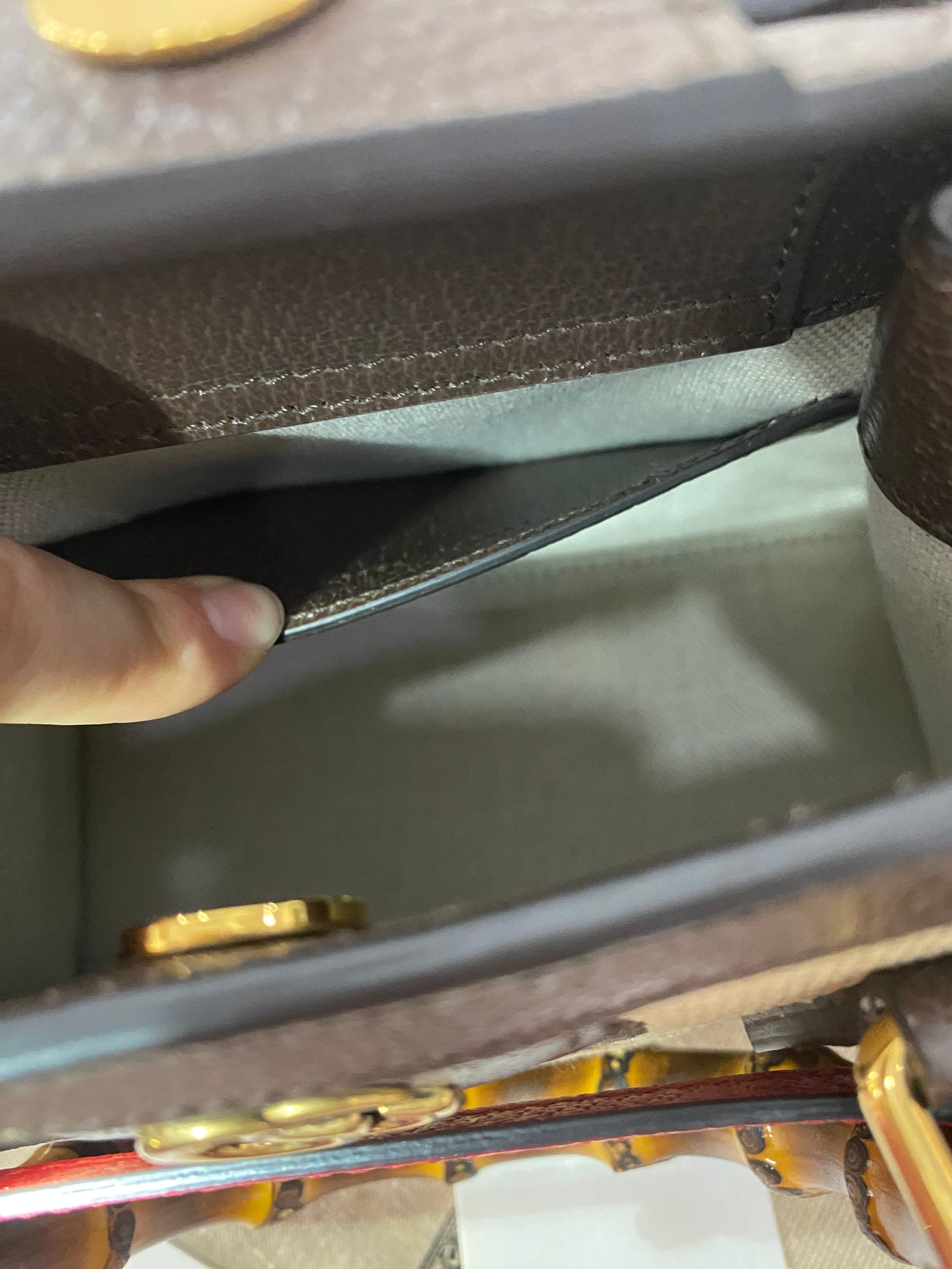 Borsa Gucci Mini Diana Jumbo GG
