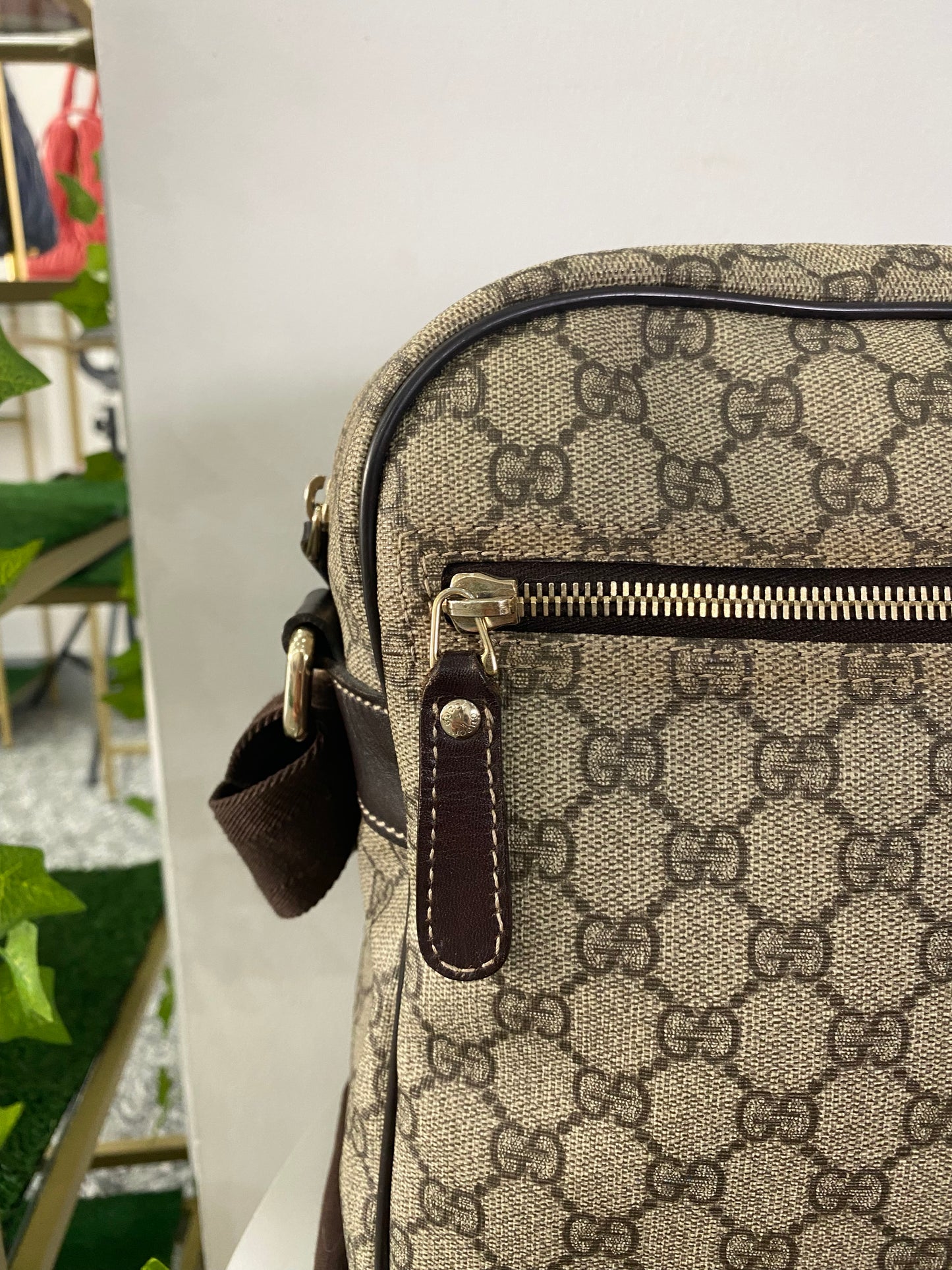 Borsa a tracolla Gucci Messenger GG