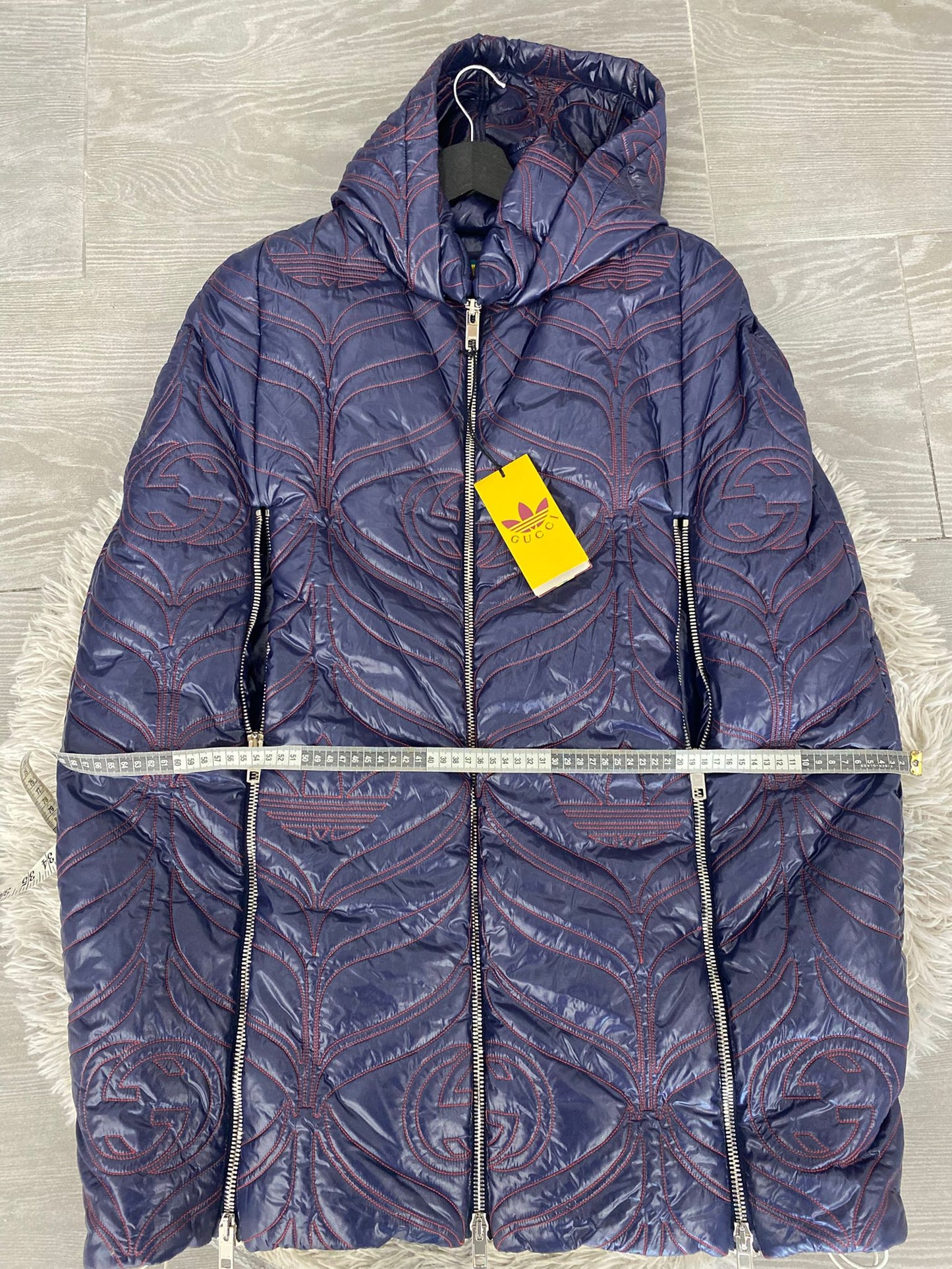 Piumino a Mantella Gucci X Adidas