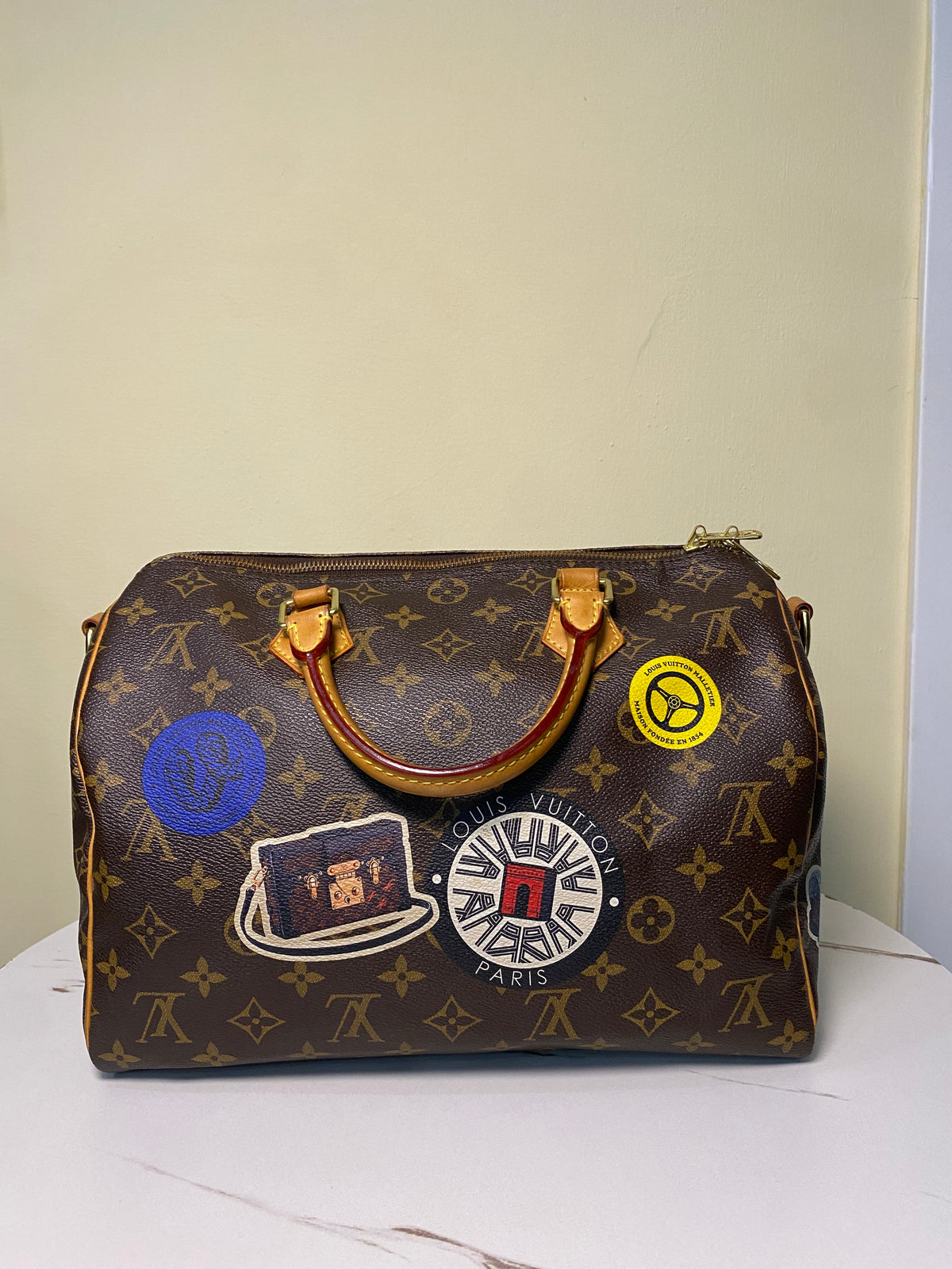 Borsa Louis Vuitton Speedy 30 Bandouliere