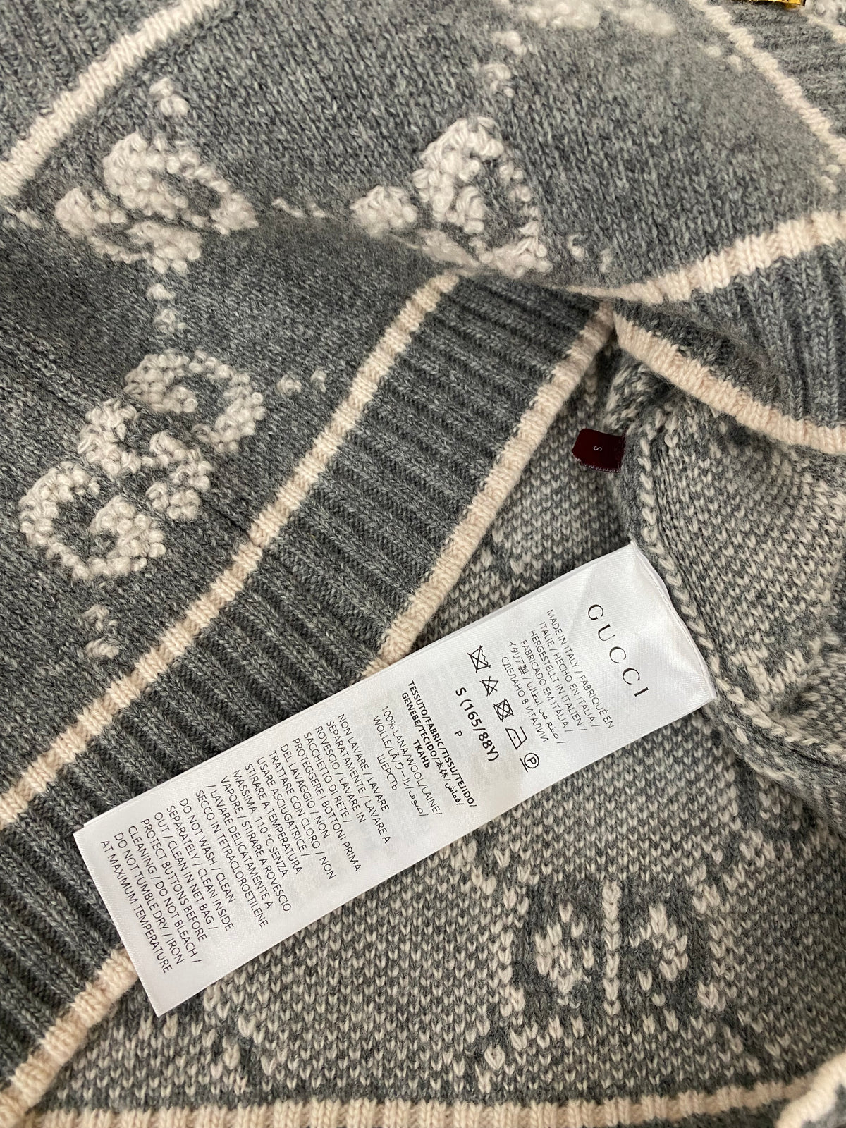Maglioncino/Cardigan Gucci GG