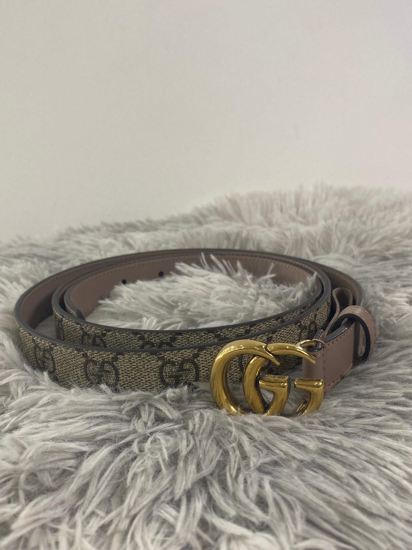 Cintura Gucci GG Sottile