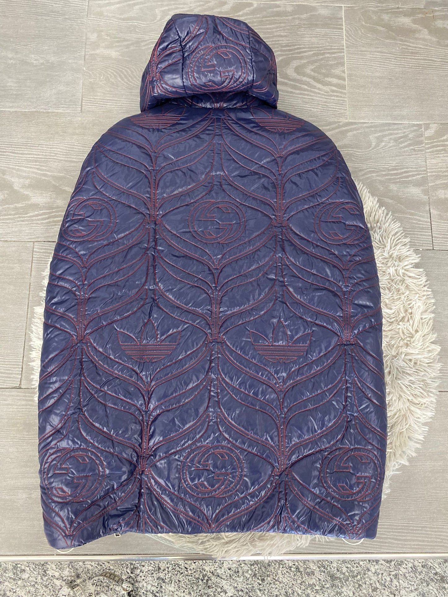 Piumino a Mantella Gucci X Adidas