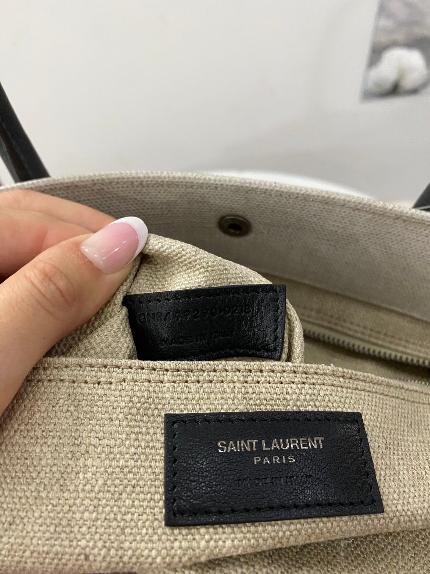 Borsa Tote Saint Laurent Rive Gauche
